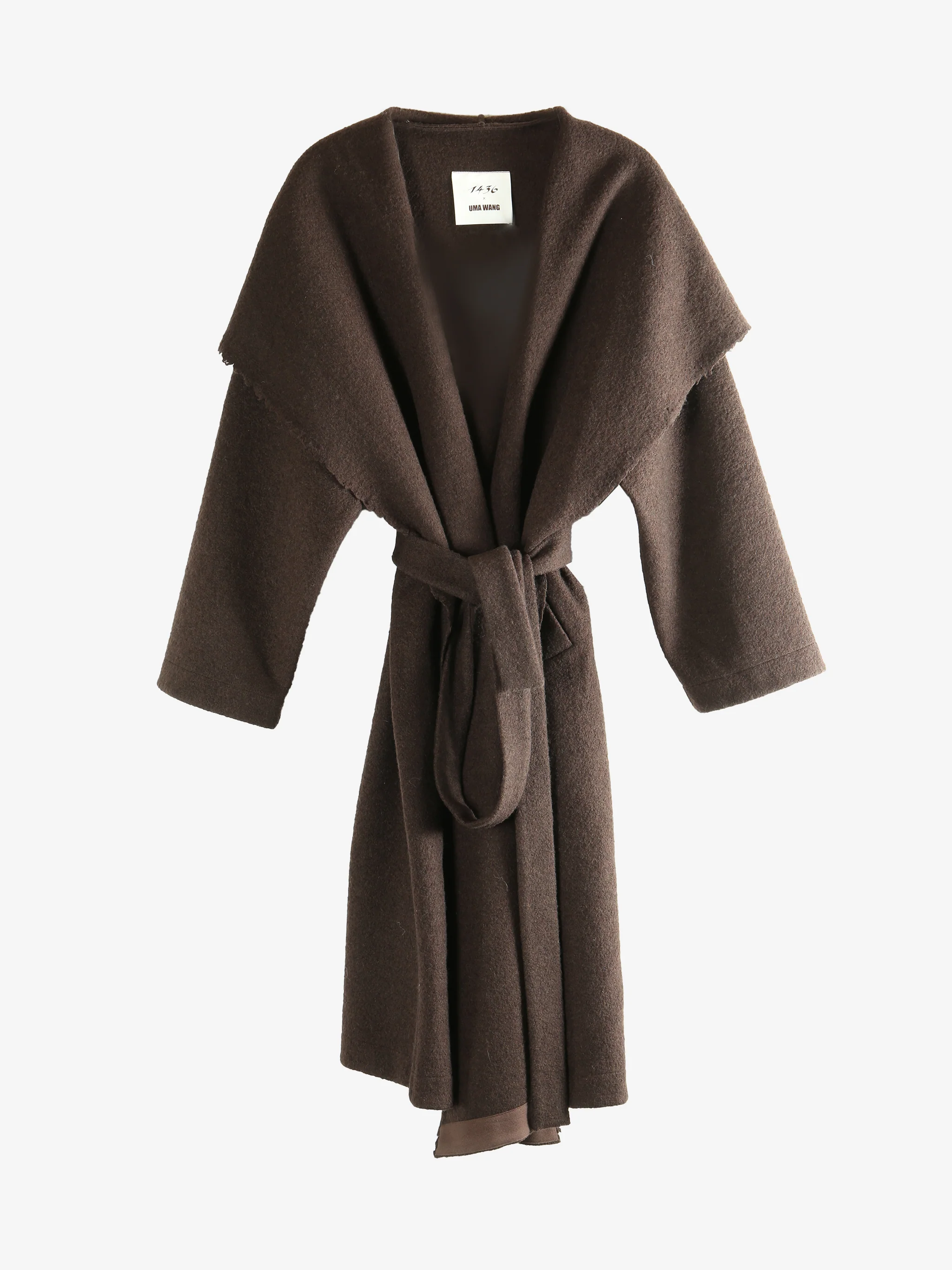 1436 X UMA WANG - Women Hooded Coat - Image 4