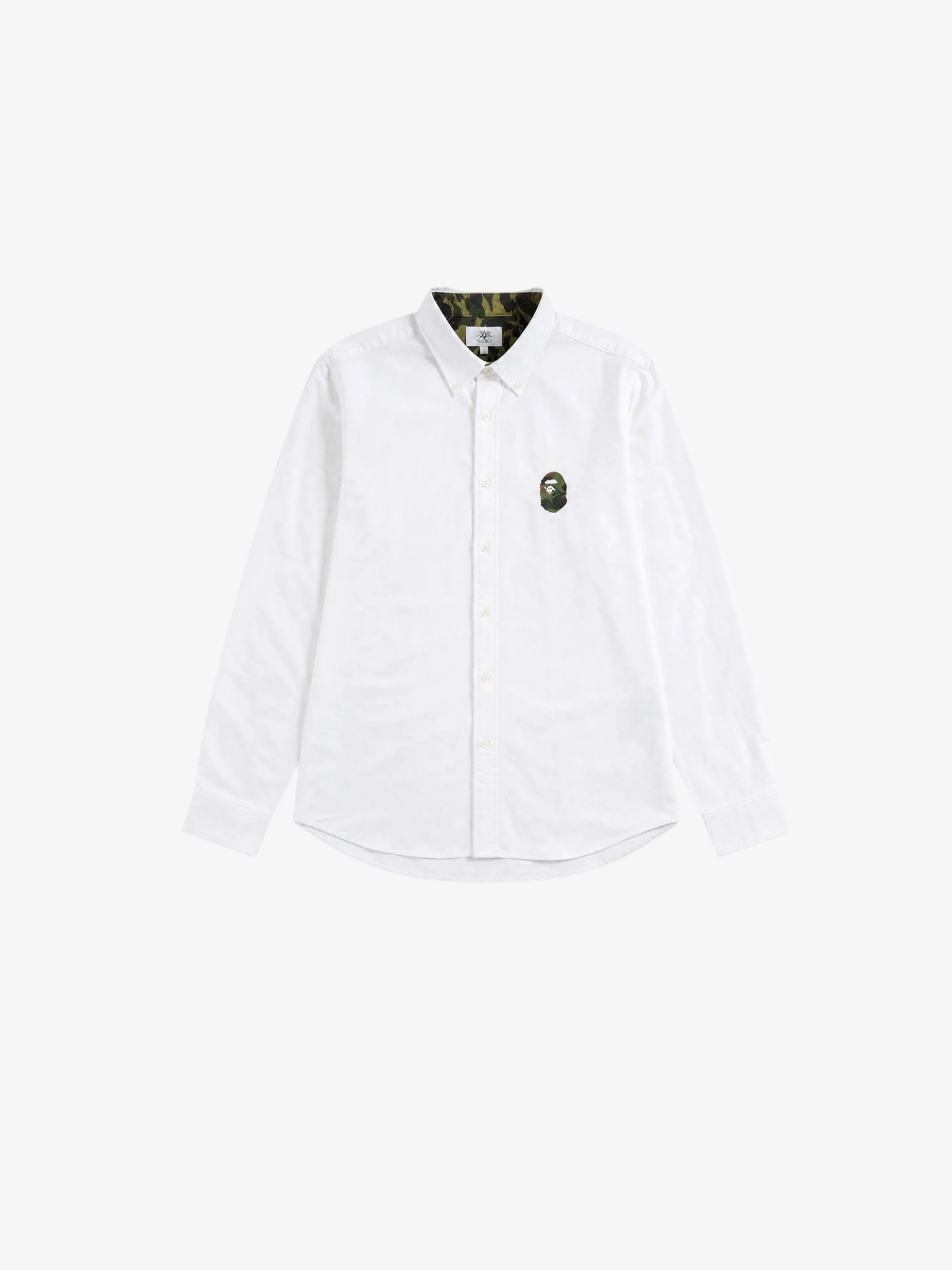 A BATHING APE - Men 1St Camo One Point Relaxed Fit Shirts - Image 4