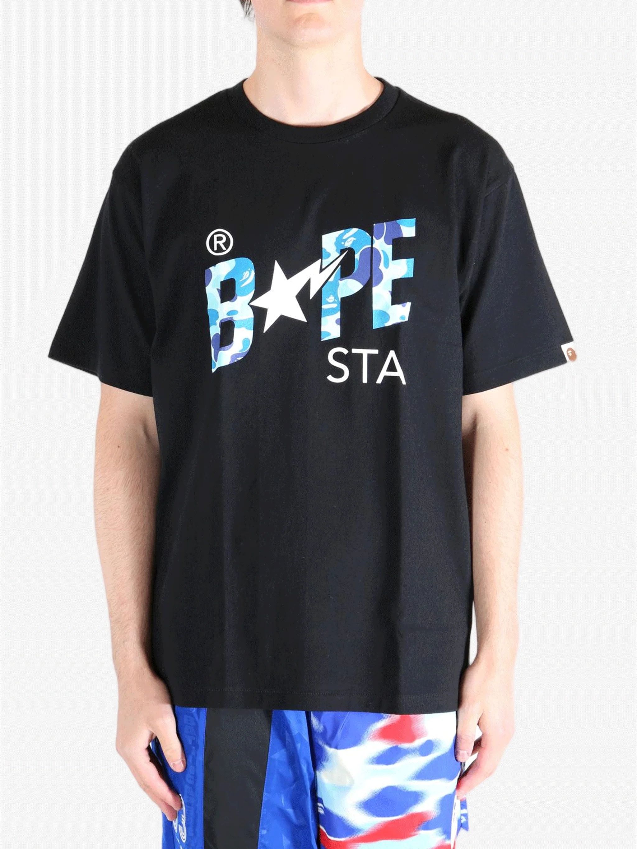 A BATHING APE - Men ABC Camo Bape Sta Logo Tee