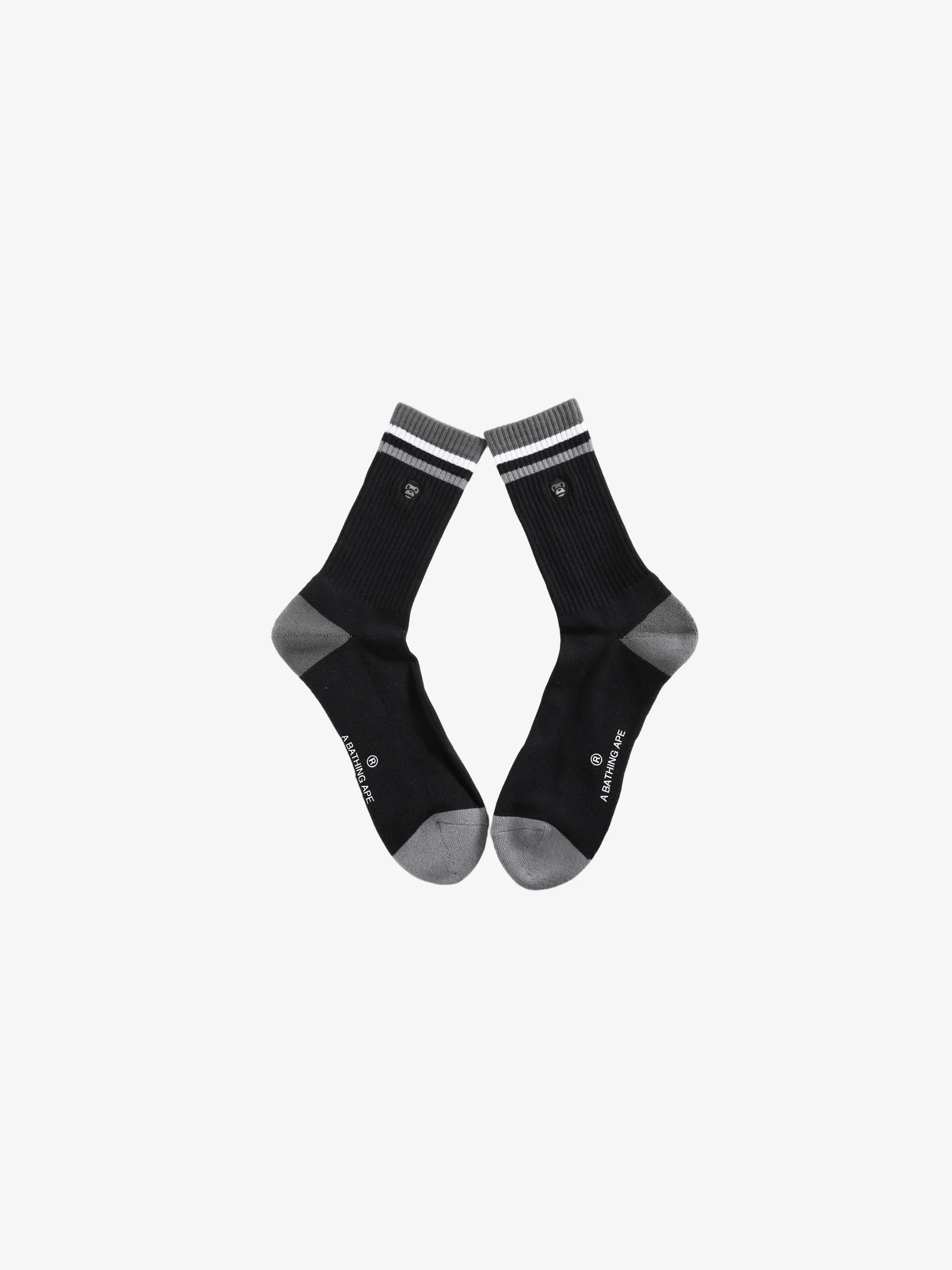 A BATHING APE - Men Baby Milo Line Socks