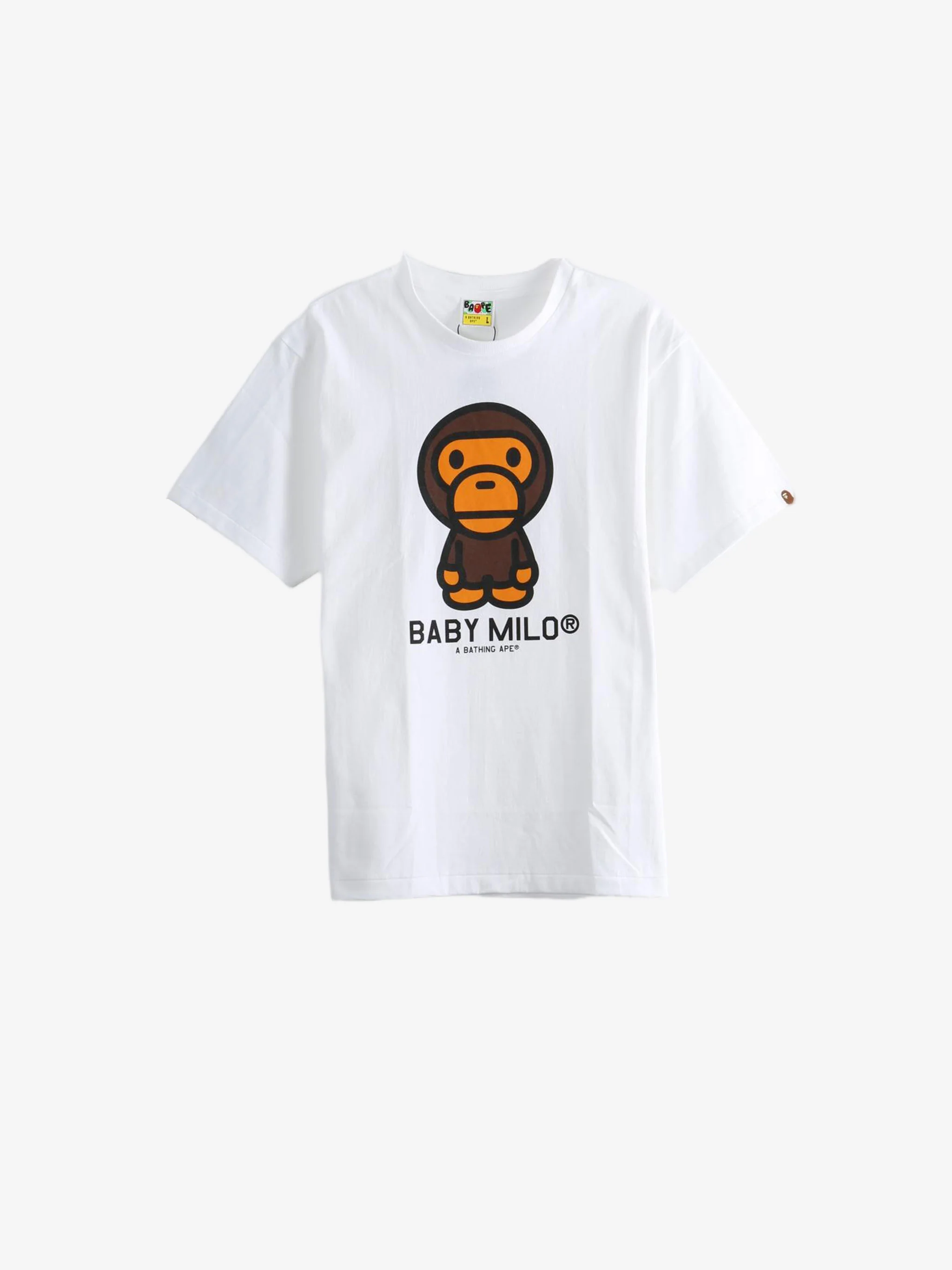 A BATHING APE - Men Baby Milo Tee - Image 4