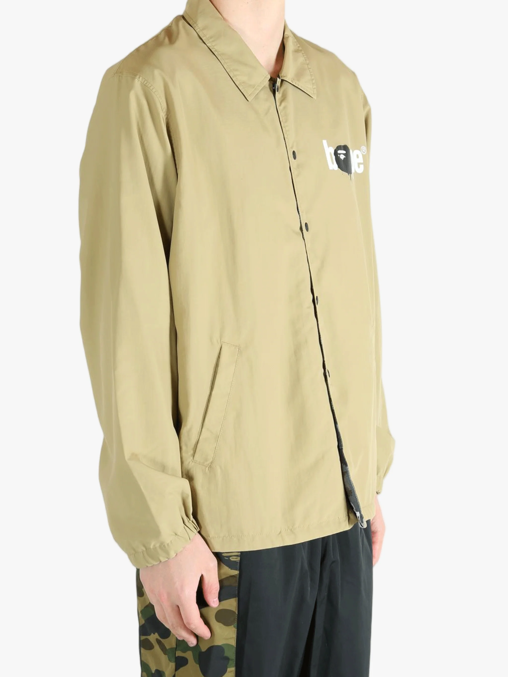 A BATHING APE - Men Bape Reversible Coach Jacket - Image 2
