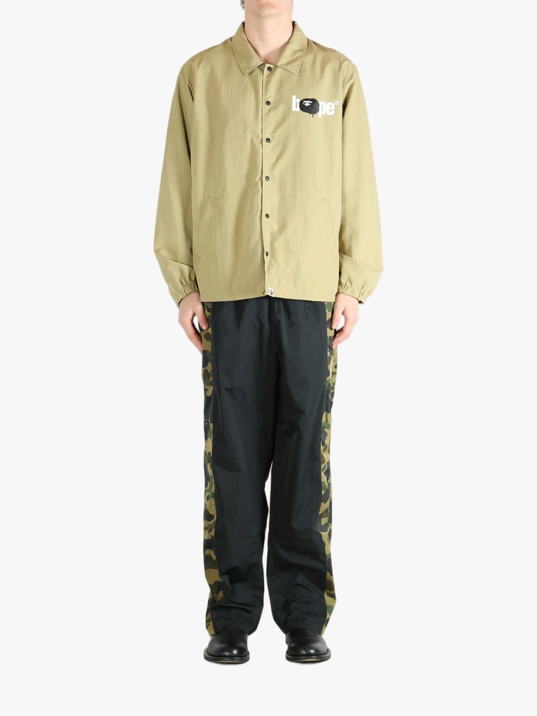 A BATHING APE - Men Bape Reversible Coach Jacket - Image 4