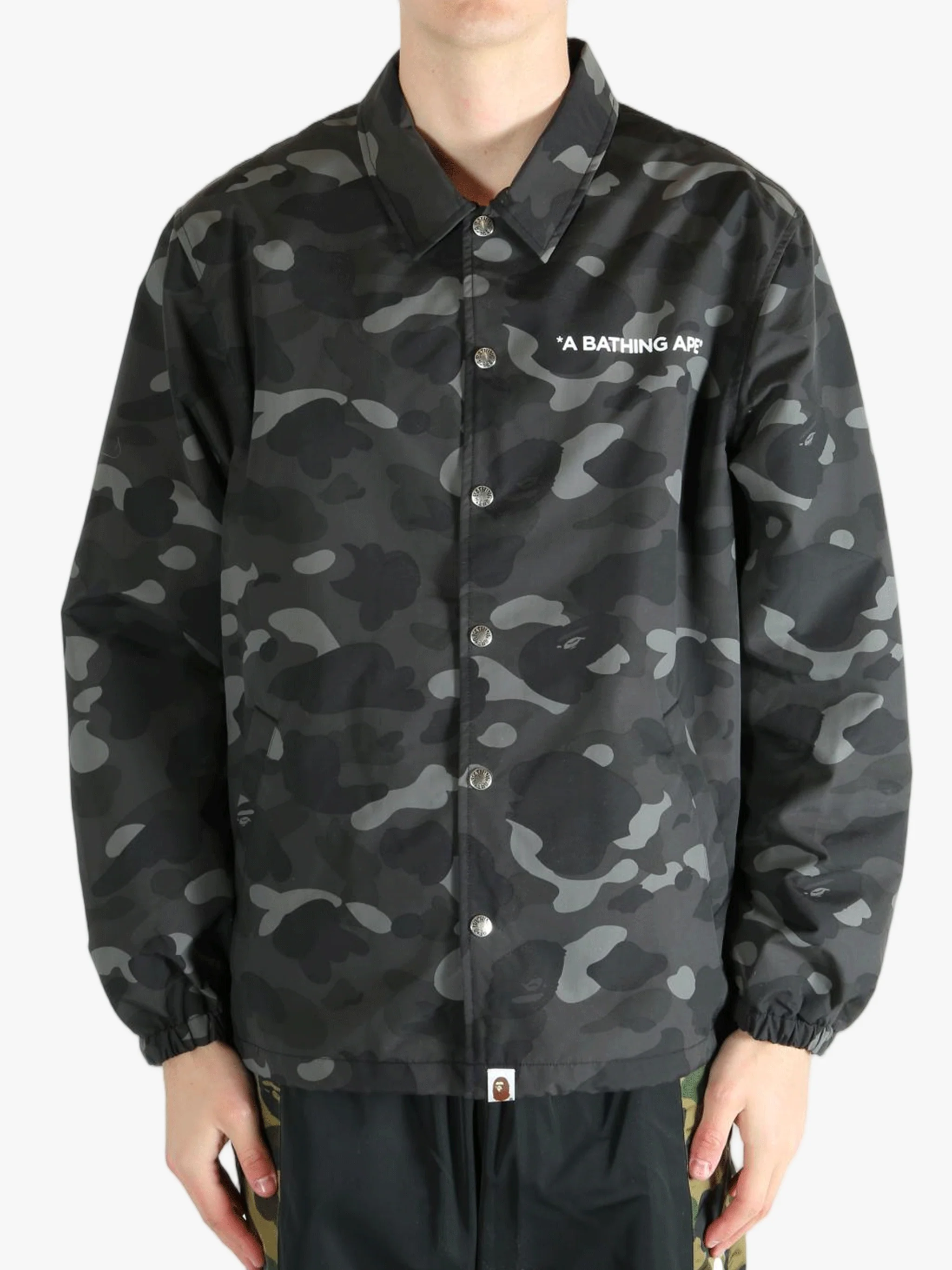 A BATHING APE - Men Color Camo Coach Jacket