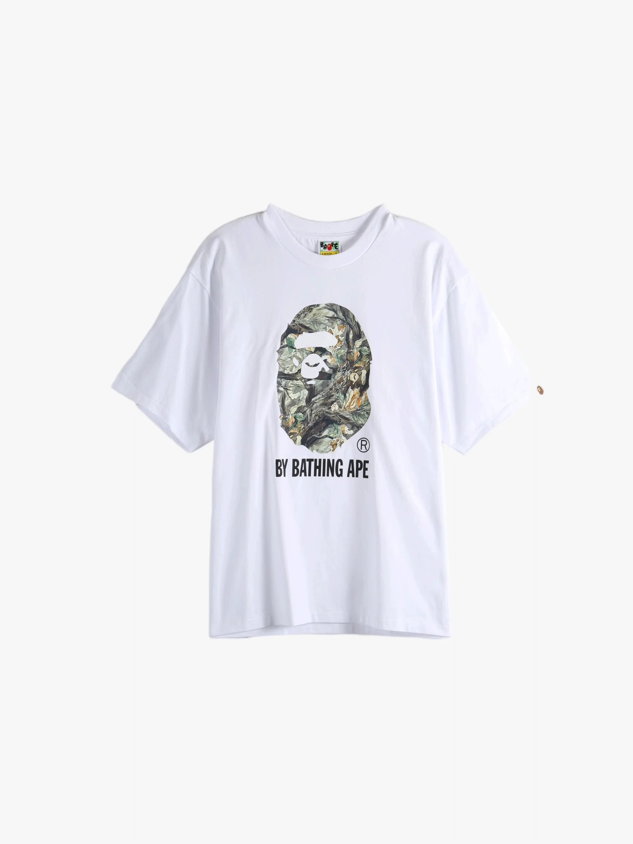 A BATHING APE - Men Tree Edge Camo By Bathing Ape Relaxed Fit Tee - Image 4
