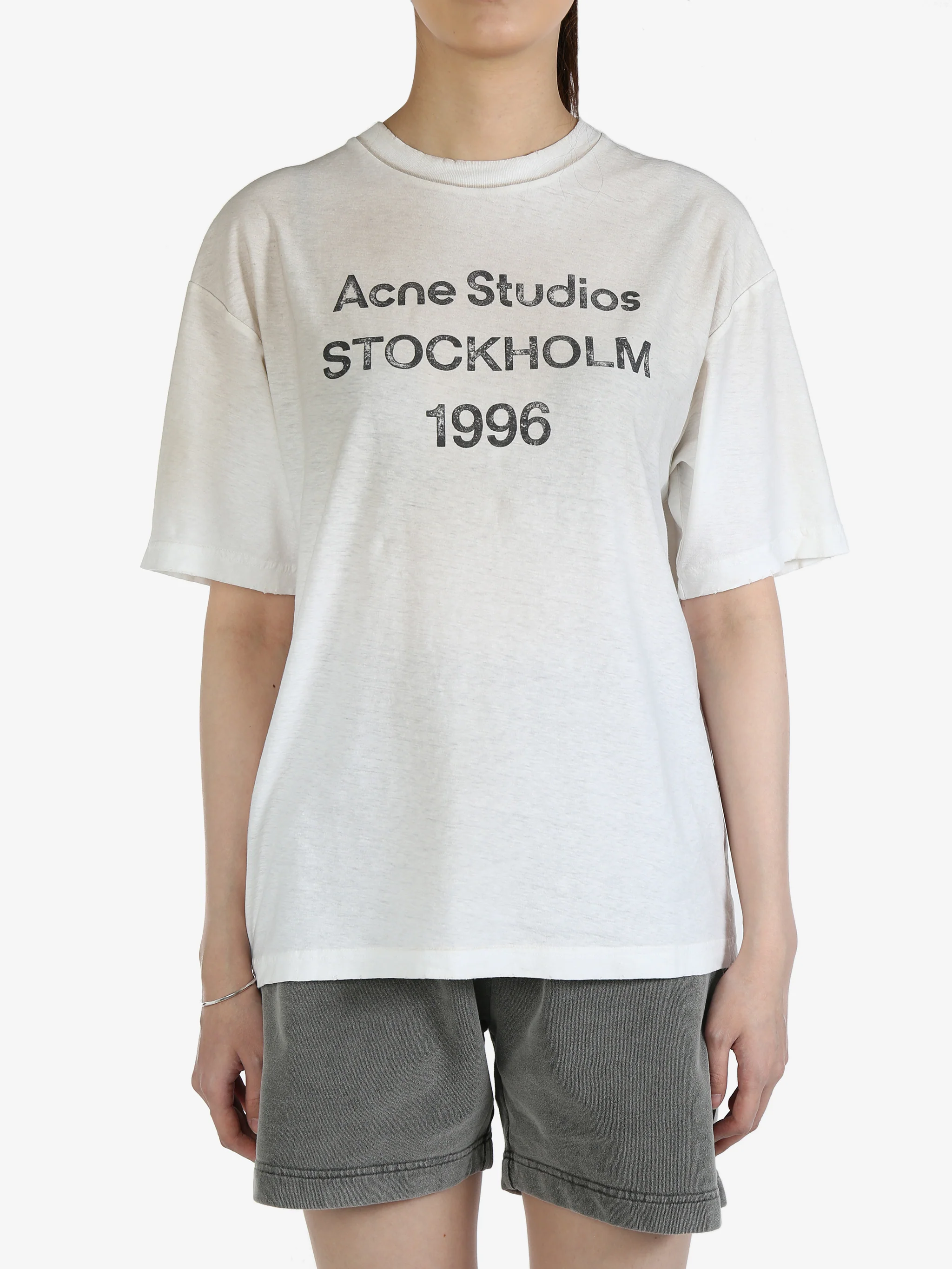 ACNE STUDIOS - Unisex Logo Relaxed Fit T-shirt