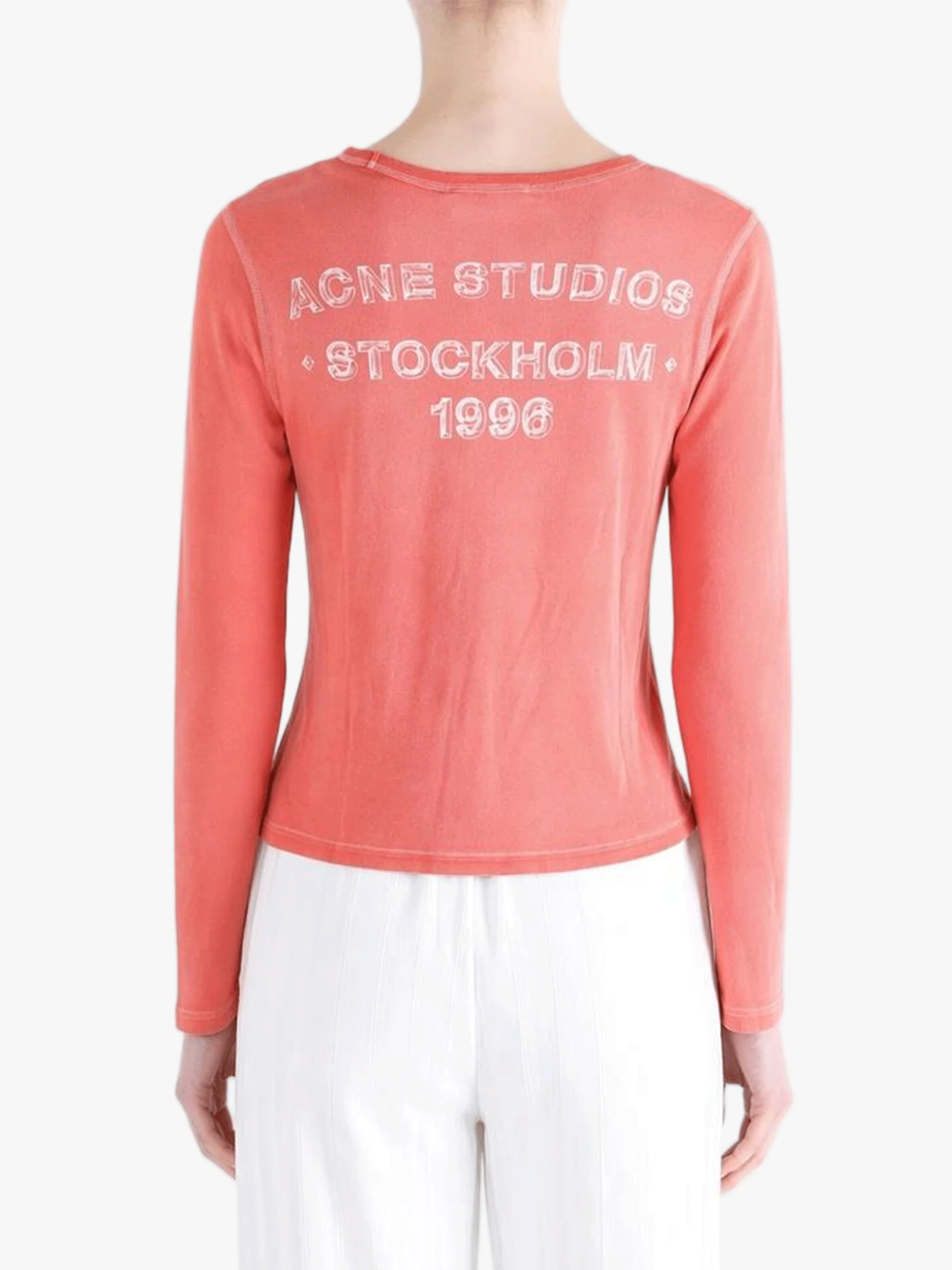 ACNE STUDIOS - Men Crew Neck Long Sleeves T-shirt - Image 3