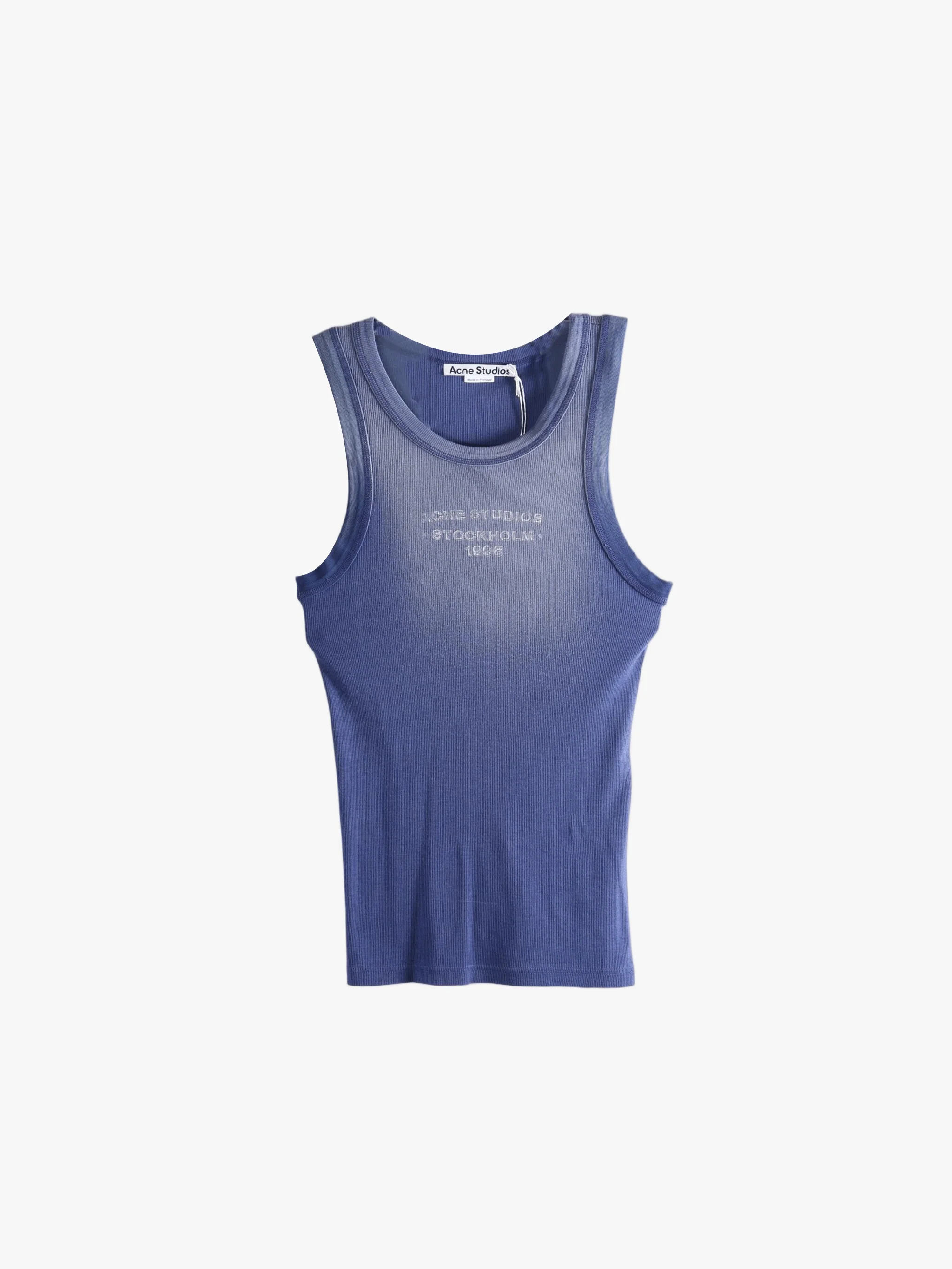 ACNE STUDIOS - Men Sleeveless Round Neck Tank Top