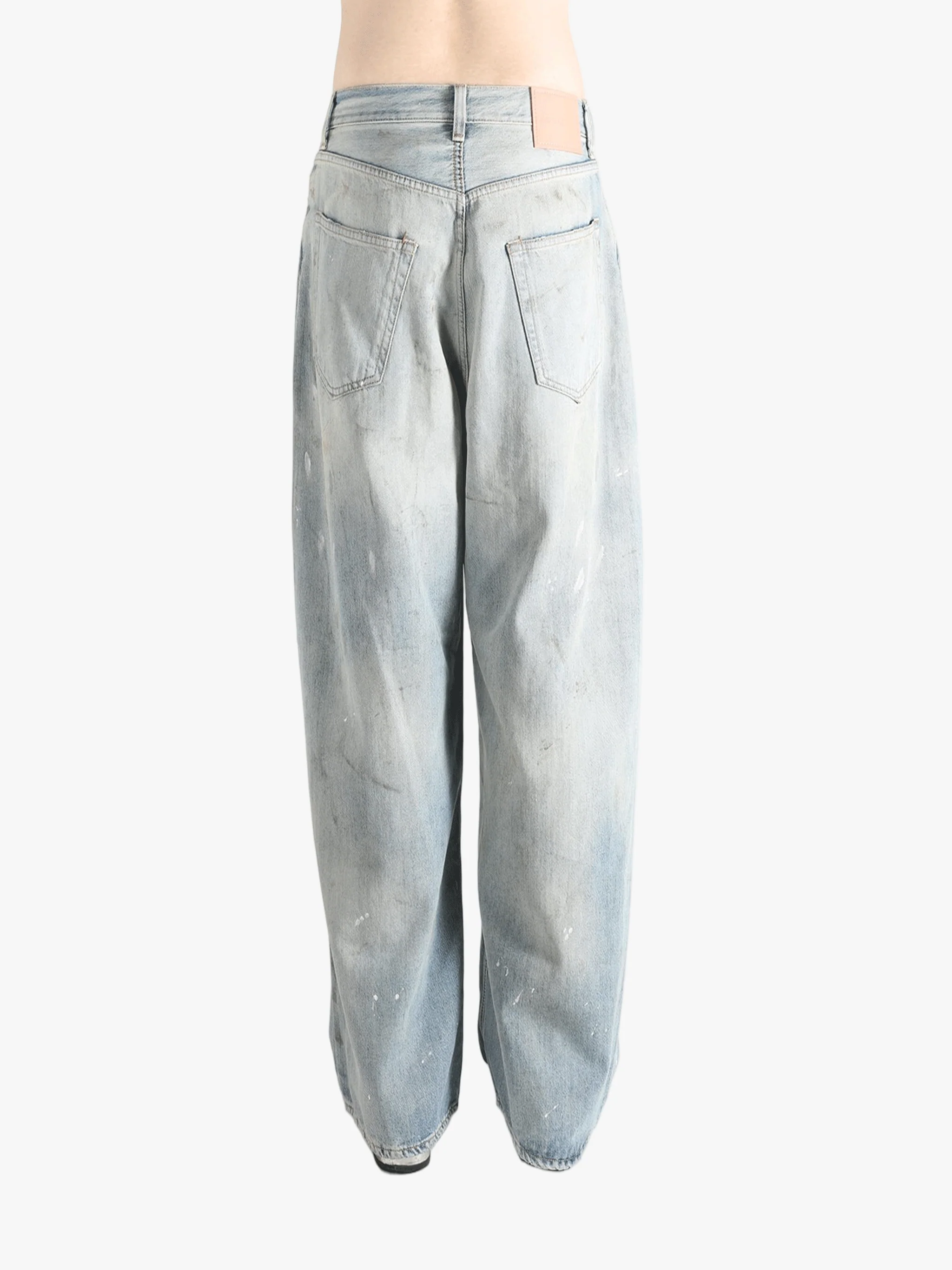 ACNE STUDIOS - Men Wide Leg High Waisted Jeans - Image 3