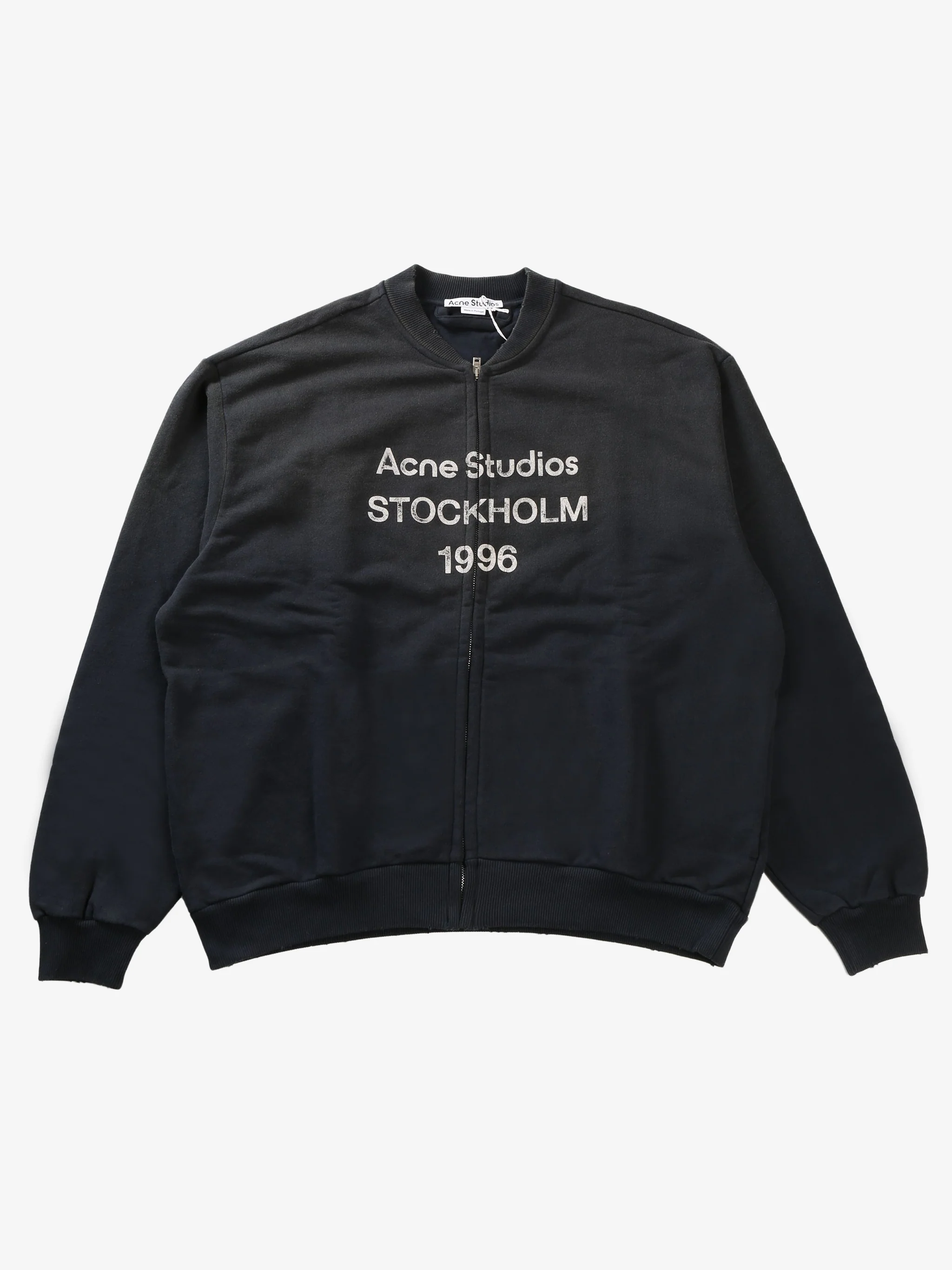 ACNE STUDIOS - Women Zip Logo Sweater - Image 4