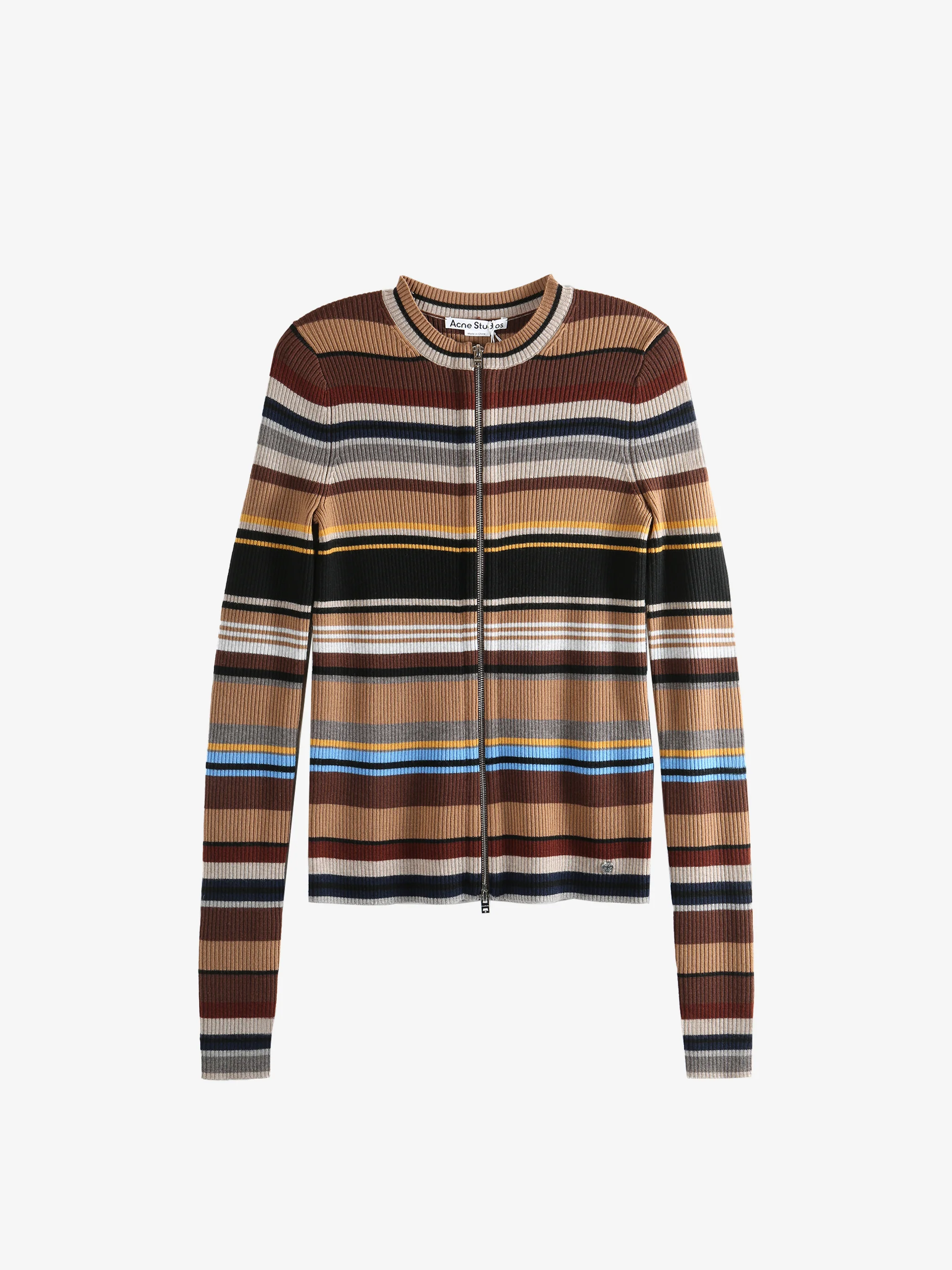 ACNE STUDIOS - Women Crew Neck Cardigan - Image 4