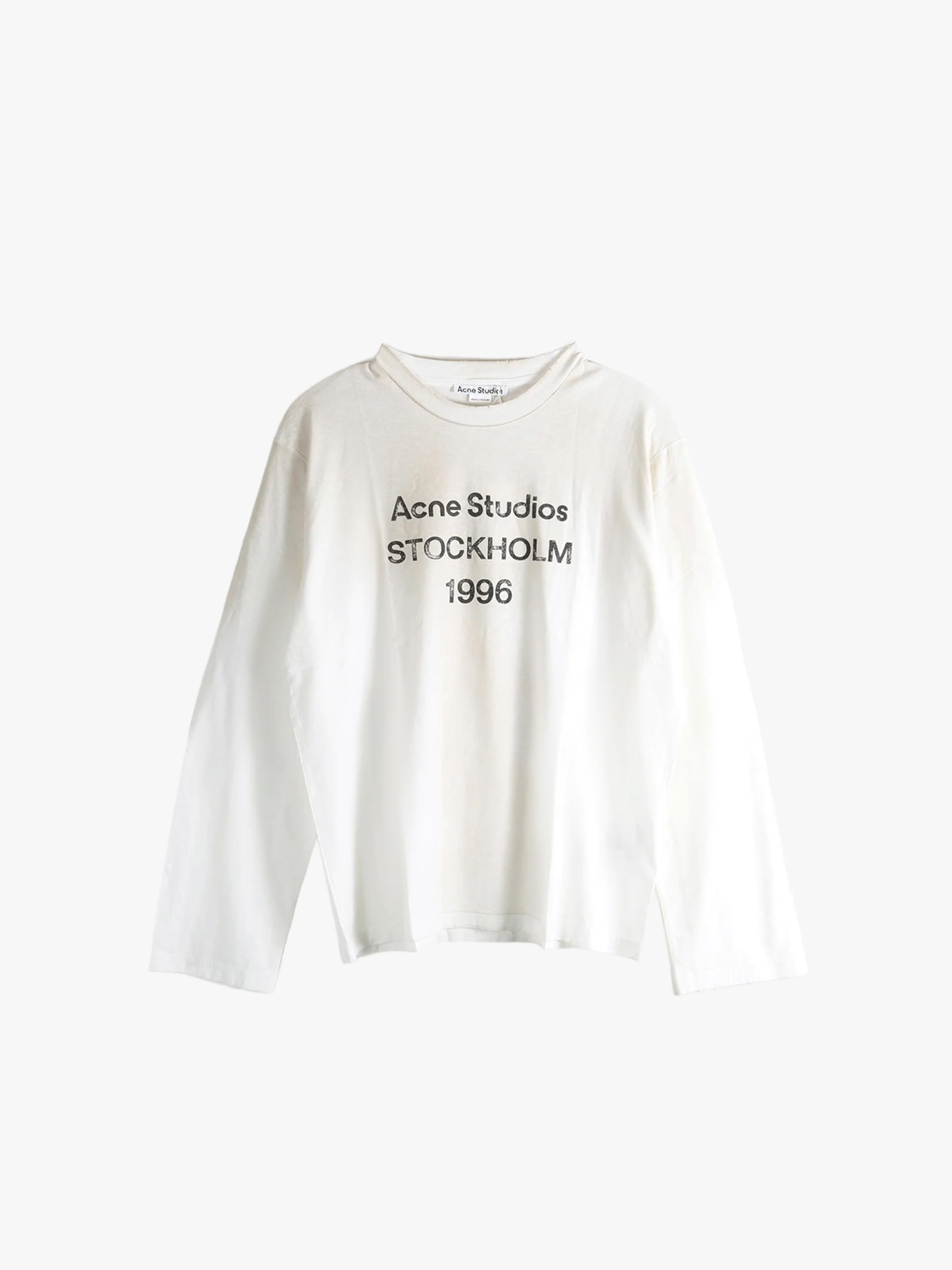 ACNE STUDIOS - Women Logo Relaxed Fit T-Shirt - Image 4