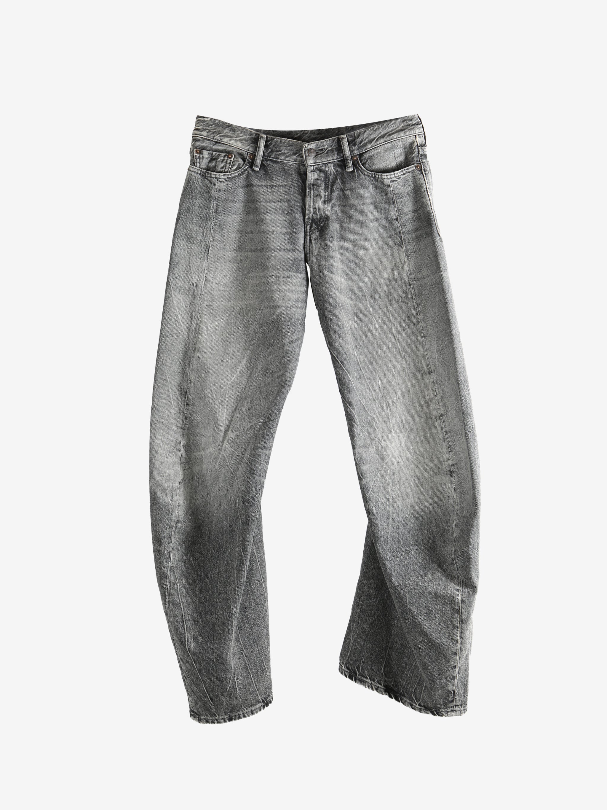 ACNE STUDIOS - Women Loose Fit 2006F Jeans - Image 4