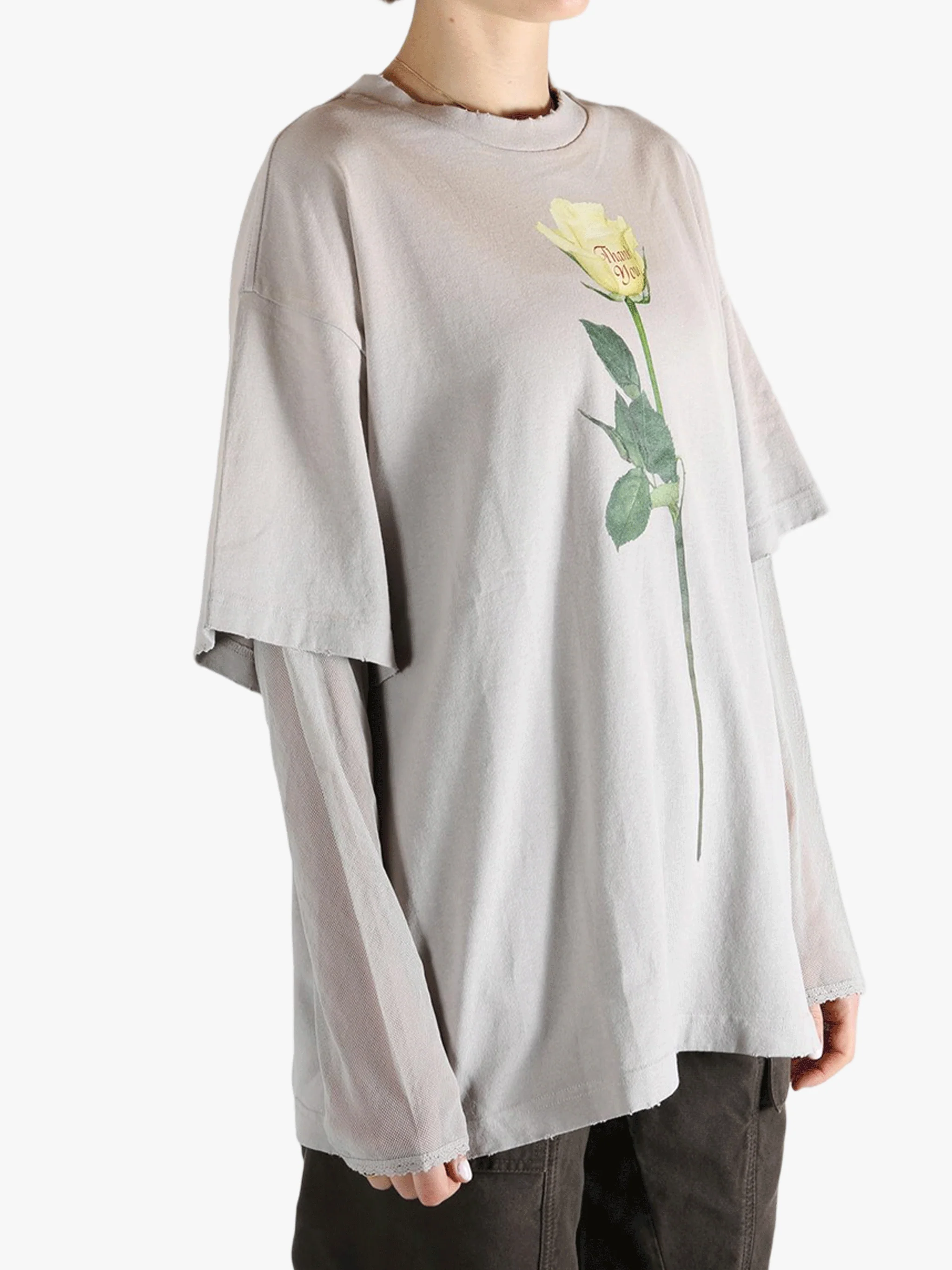 ACNE STUDIOS - Women Printed Long Sleeve T-Shirt - Image 2