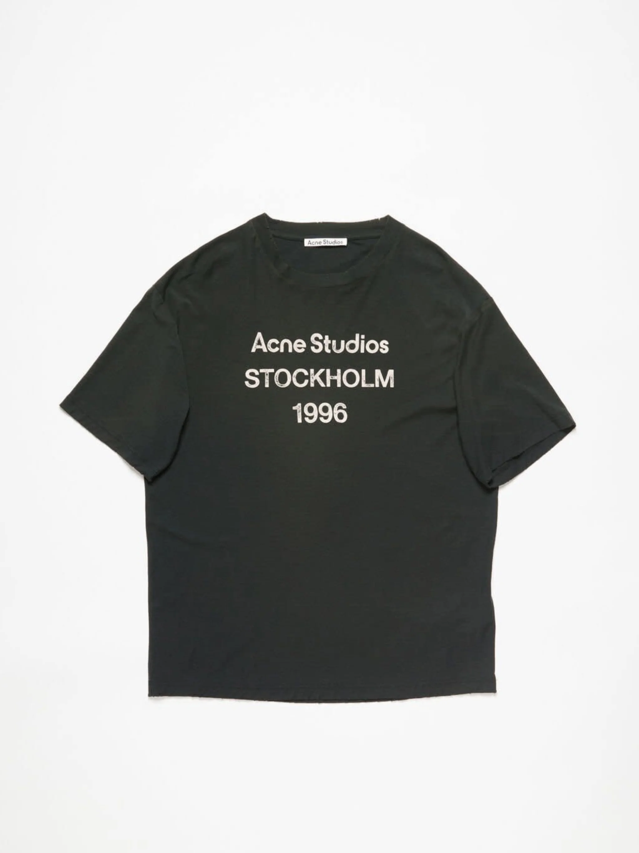 ACNE STUDIOS - Women Relaxed Fit Logo T-Shirt - Image 4