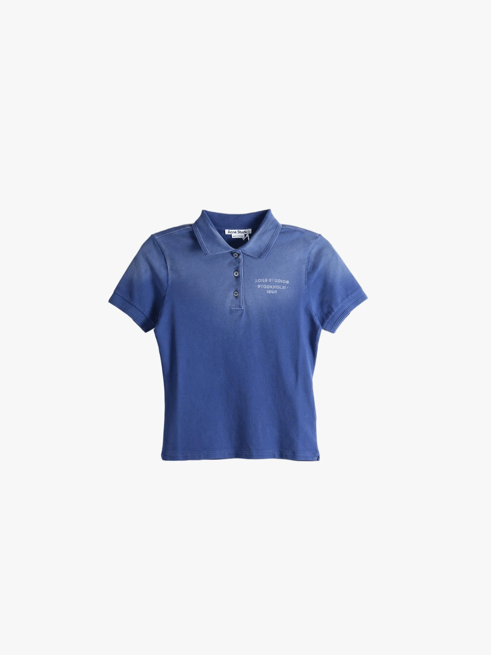 ACNE STUDIOS - Women Short Sleeves Polo T-shirt - Image 4