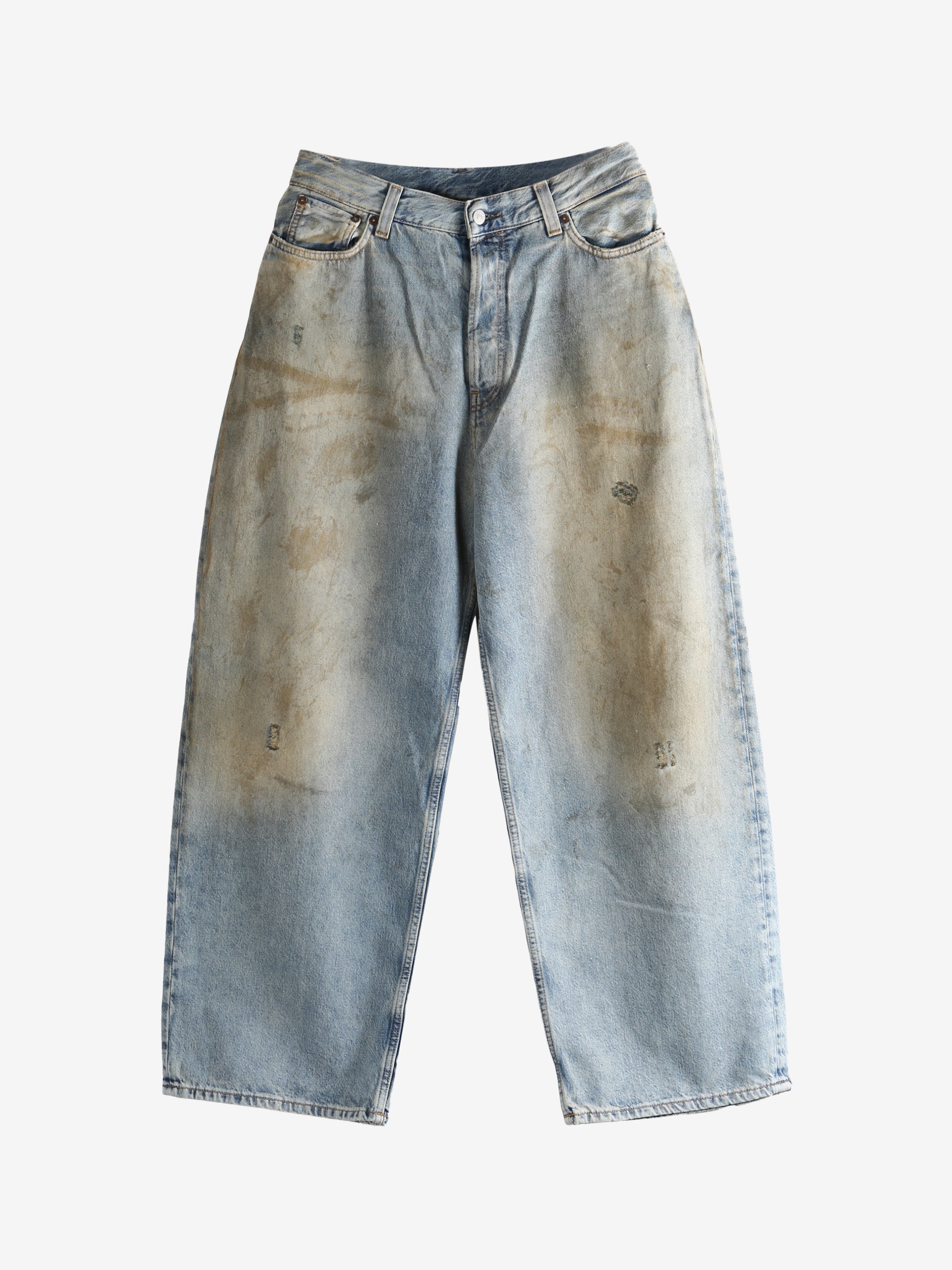 ACNE STUDIOS - Women Wide Leg High Waisted Jeans - Image 4