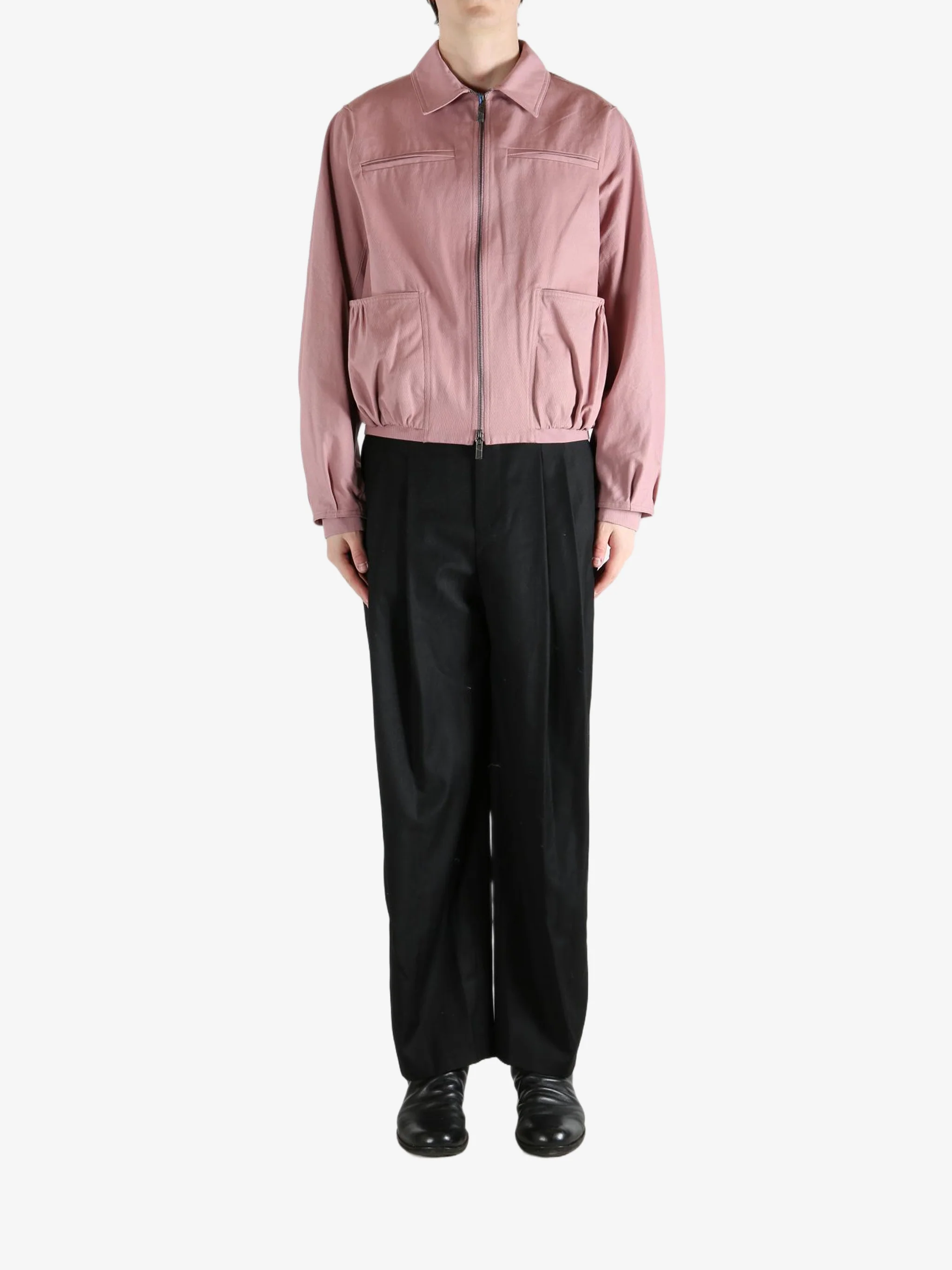 ADER ERROR - Men Soft  Zip-Up Jacket