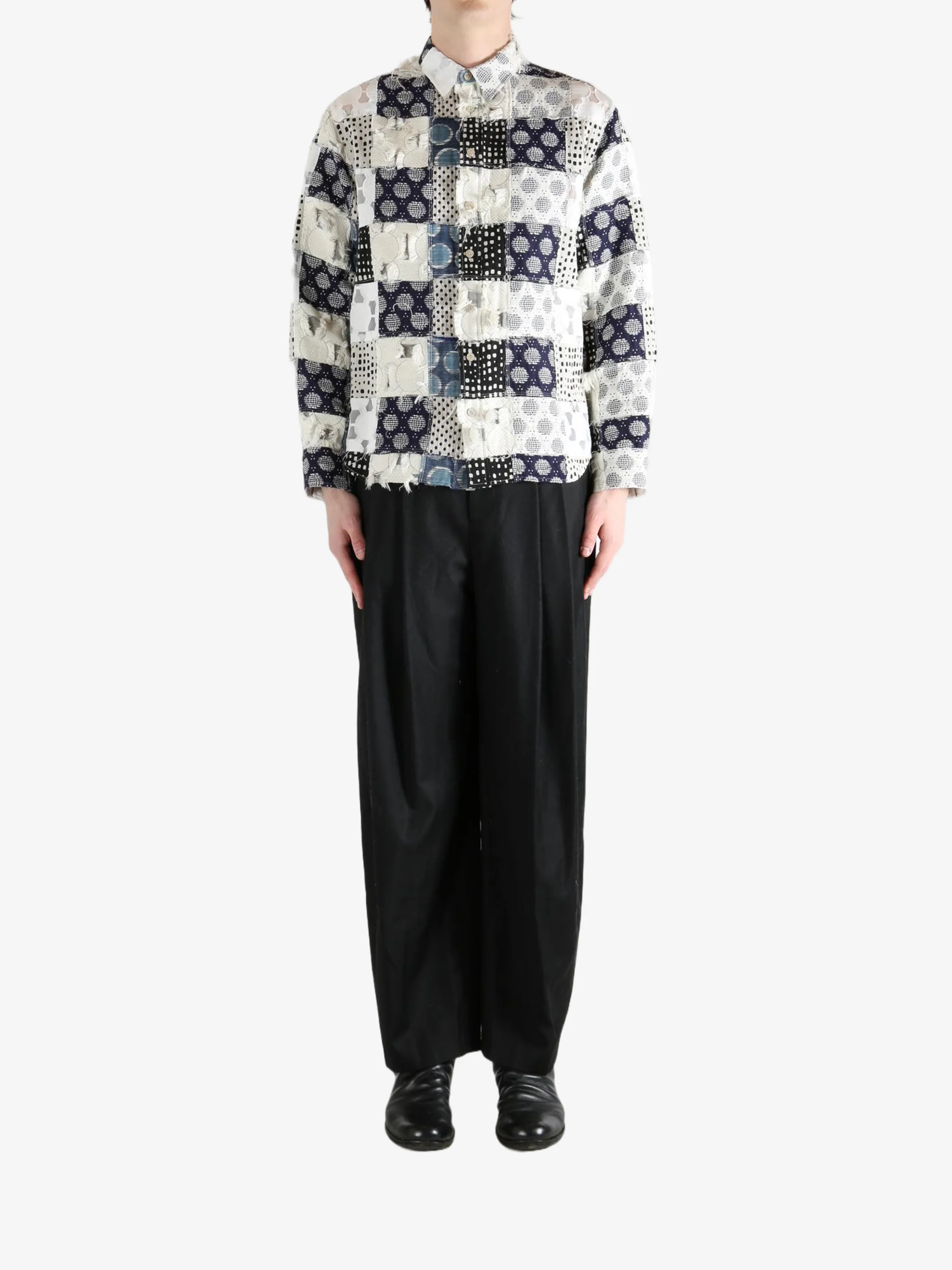 ADER ERROR - Men Stylish Checkered Shirt - Image 4