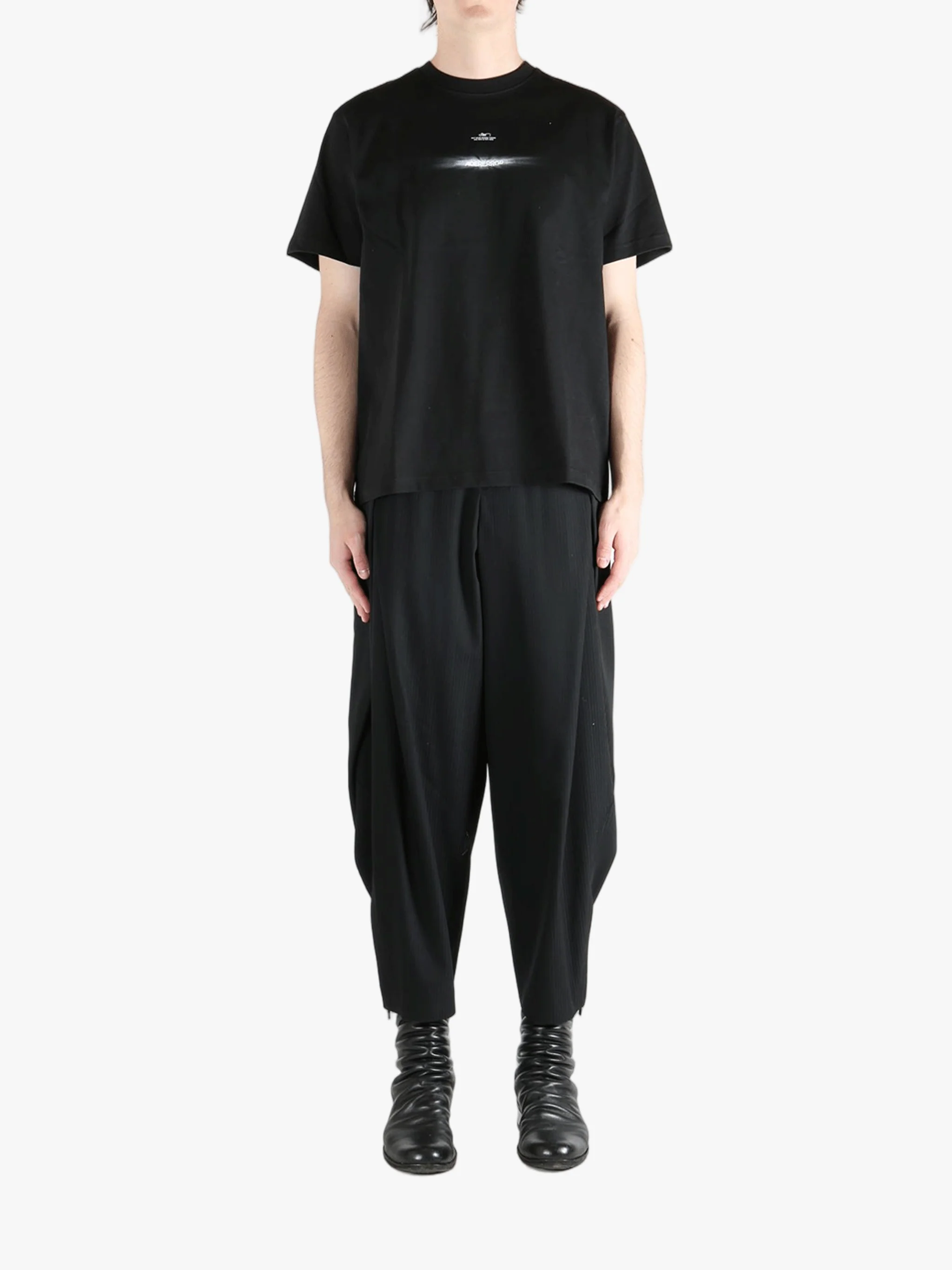ADER ERROR - Unisex Minimal Branding Crewneck T-shirt - Image 4