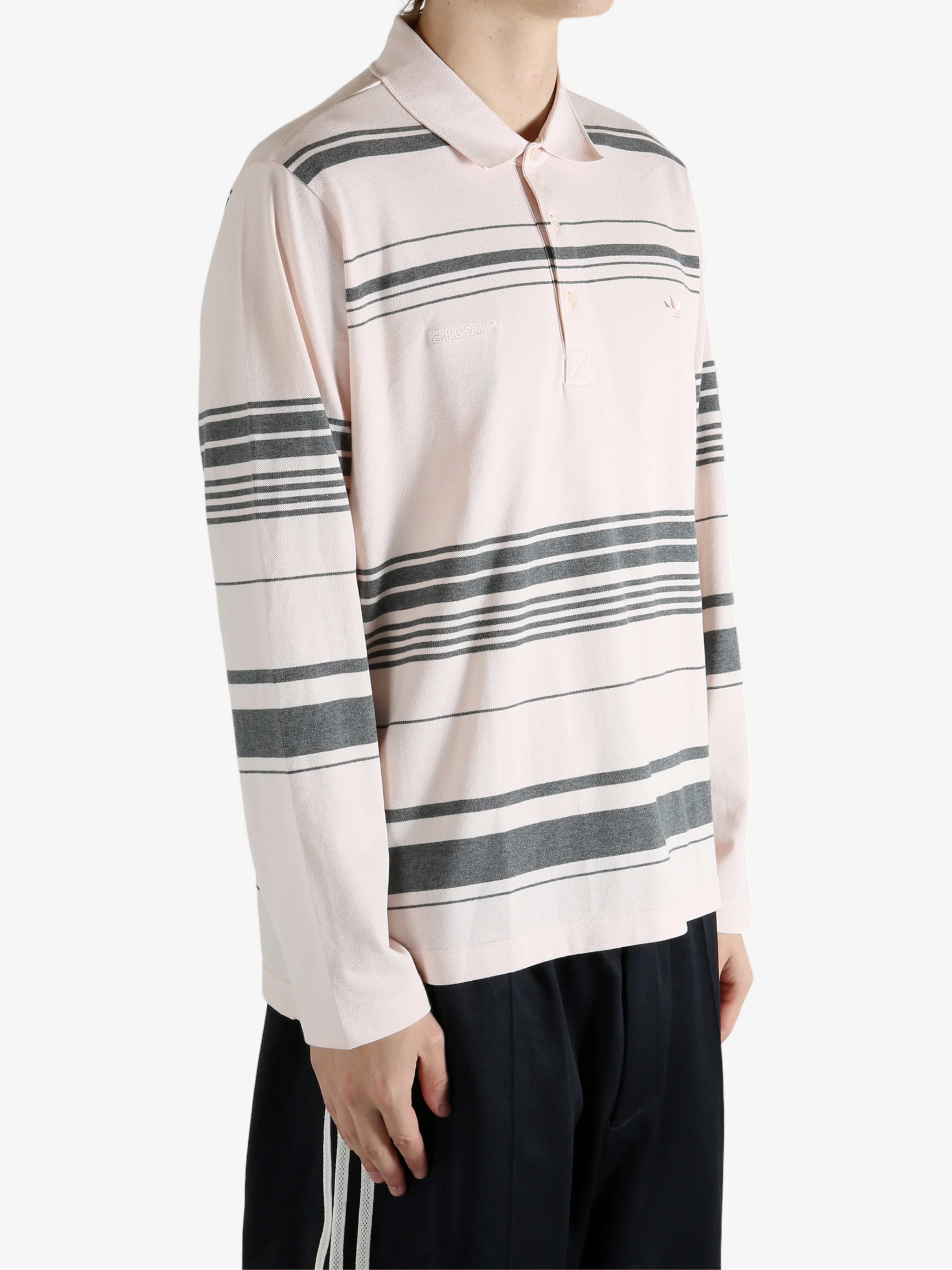 ADIDAS X WALES BONNER - Unisex WB Long Sleeve Polo - Image 3