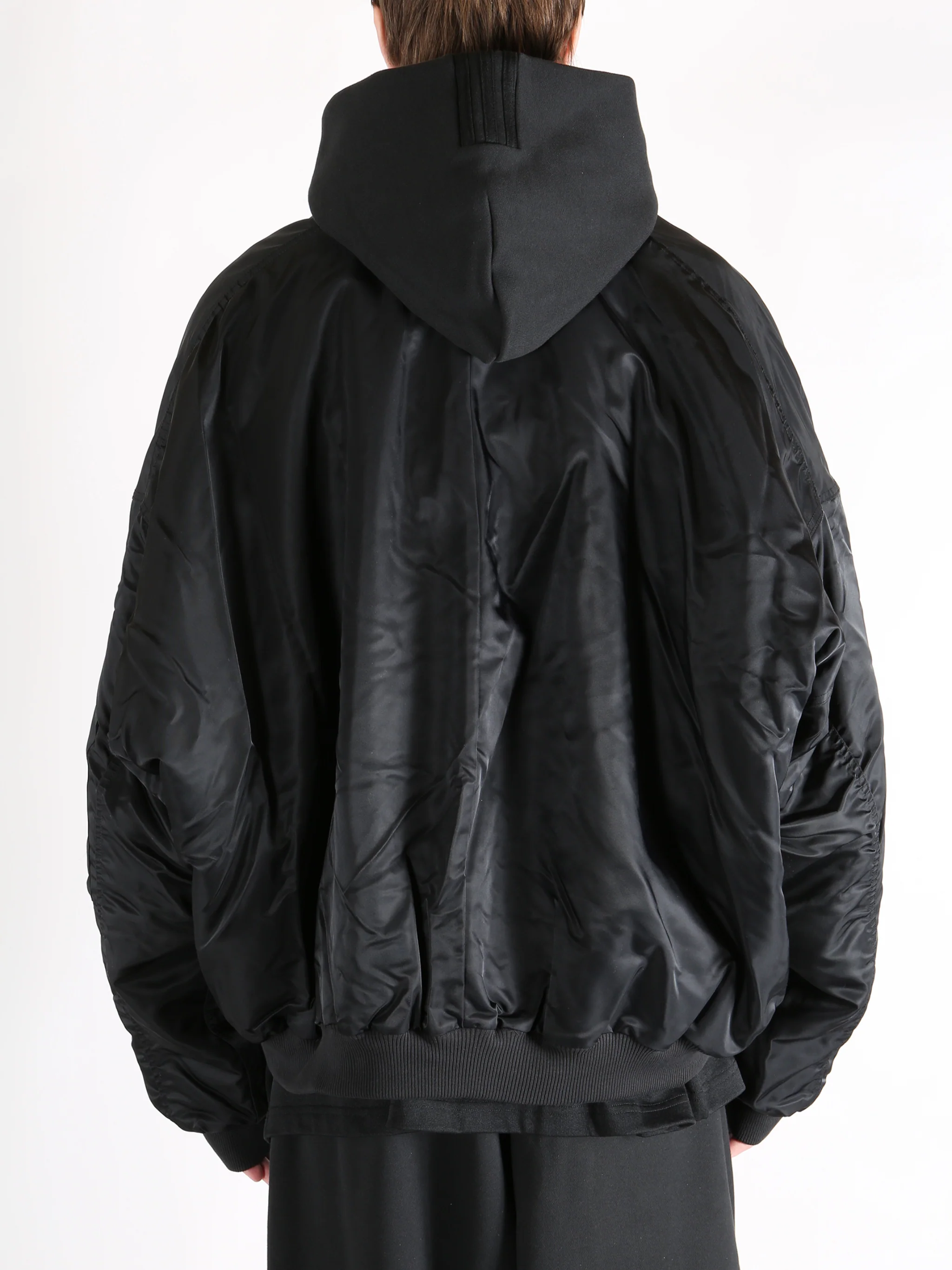 ADIDAS X WILLY CHAVARRIA - Unisex Chavarria Satin Bomber Jackets - Image 3