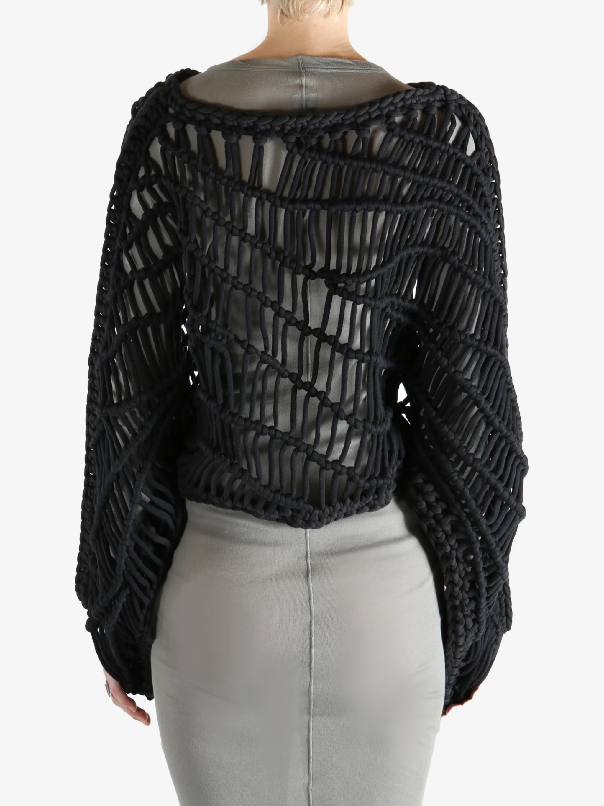 AISLING CAMPS - Women Ripple Macrame Pullover - Image 3