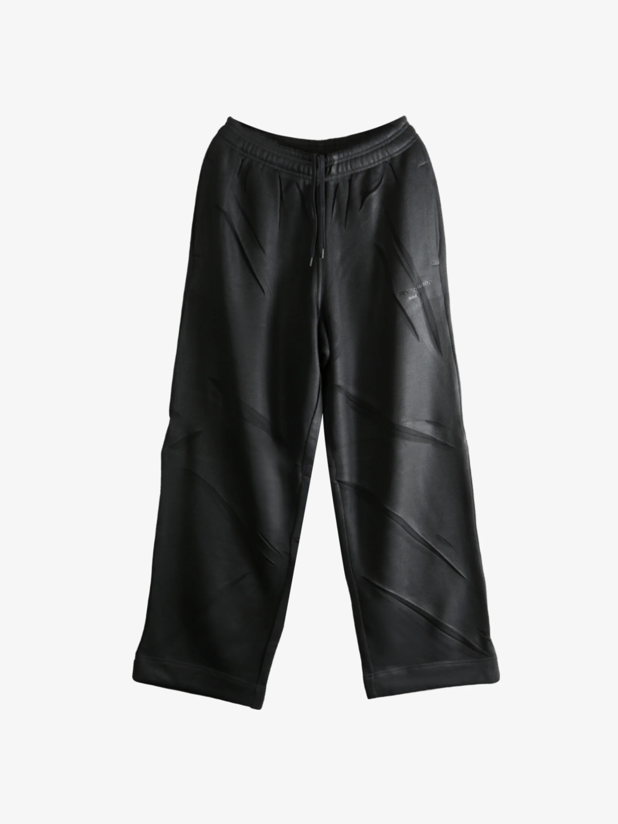 ALEXANDER WANG - Unisex Creased Mid Rise Sweatpant - Image 4