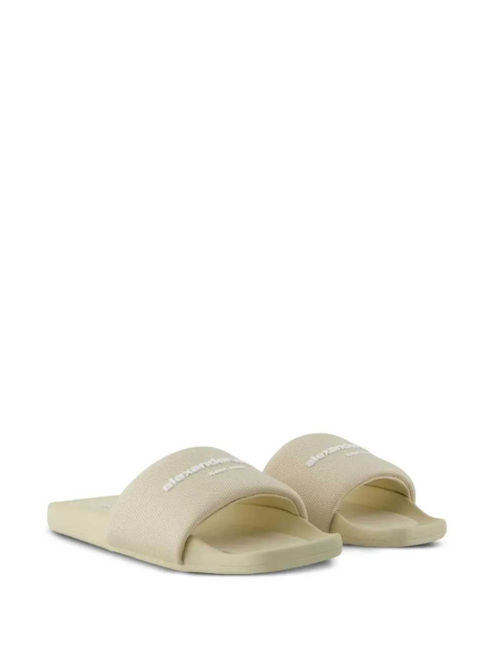 ALEXANDER WANG - Women AW Pool Slides Sandals - Image 2