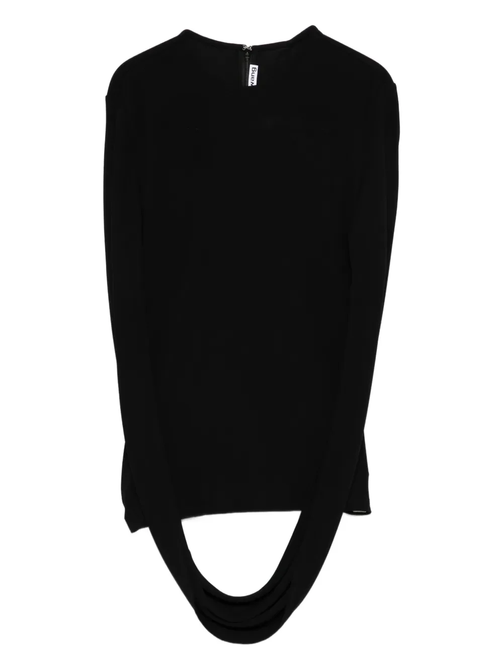 ALEXANDER WANG - Women Drape Back Sleeves Long Sleeve Top - Image 5