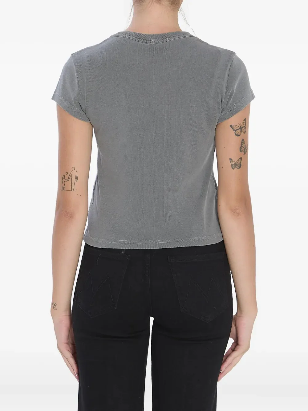ALEXANDER WANG - Women Hotfix Graphic Baby Tee - Image 4
