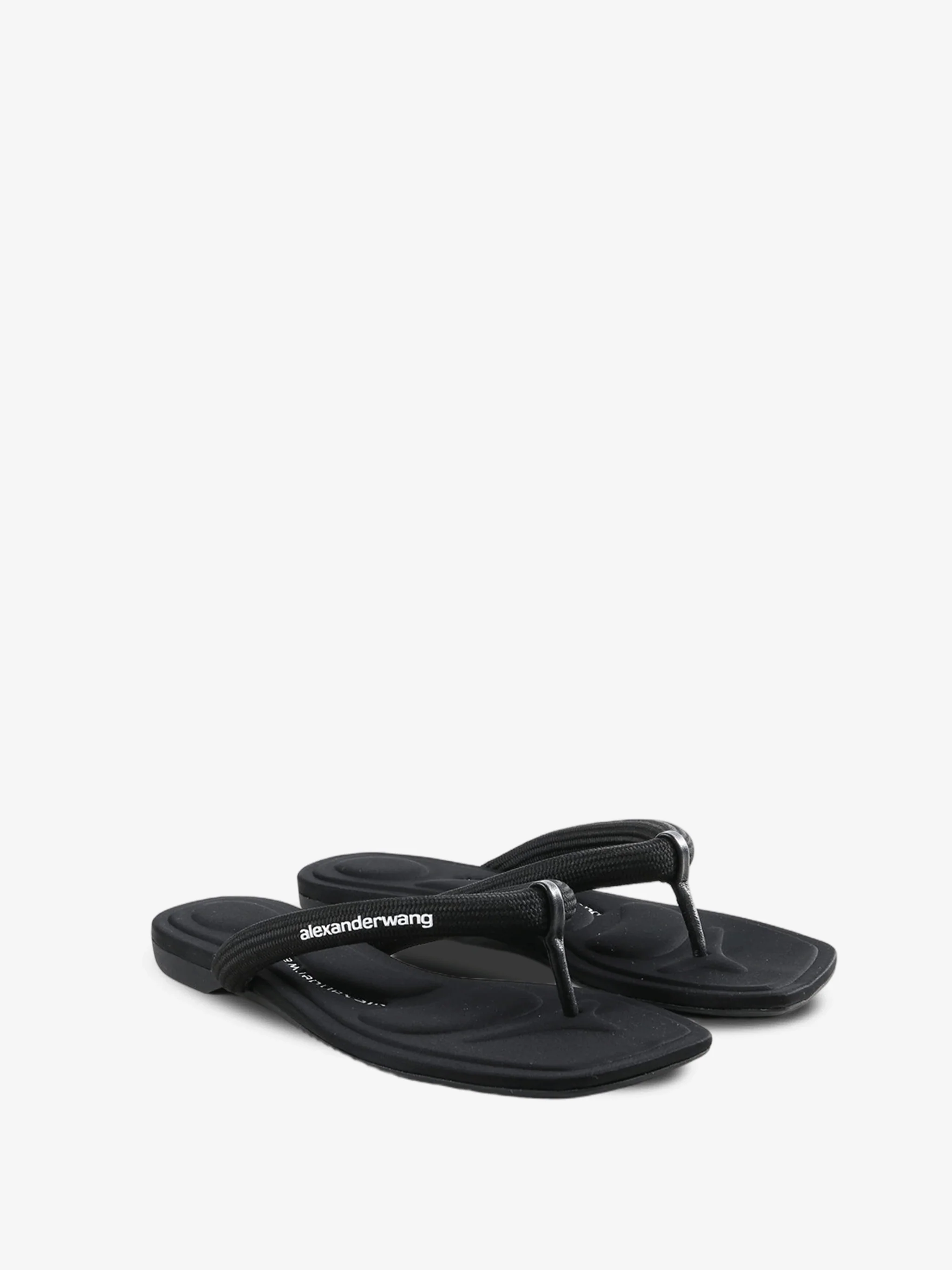 ALEXANDER WANG - Women Jenna Tubular Flat Thong Sandal - Image 2