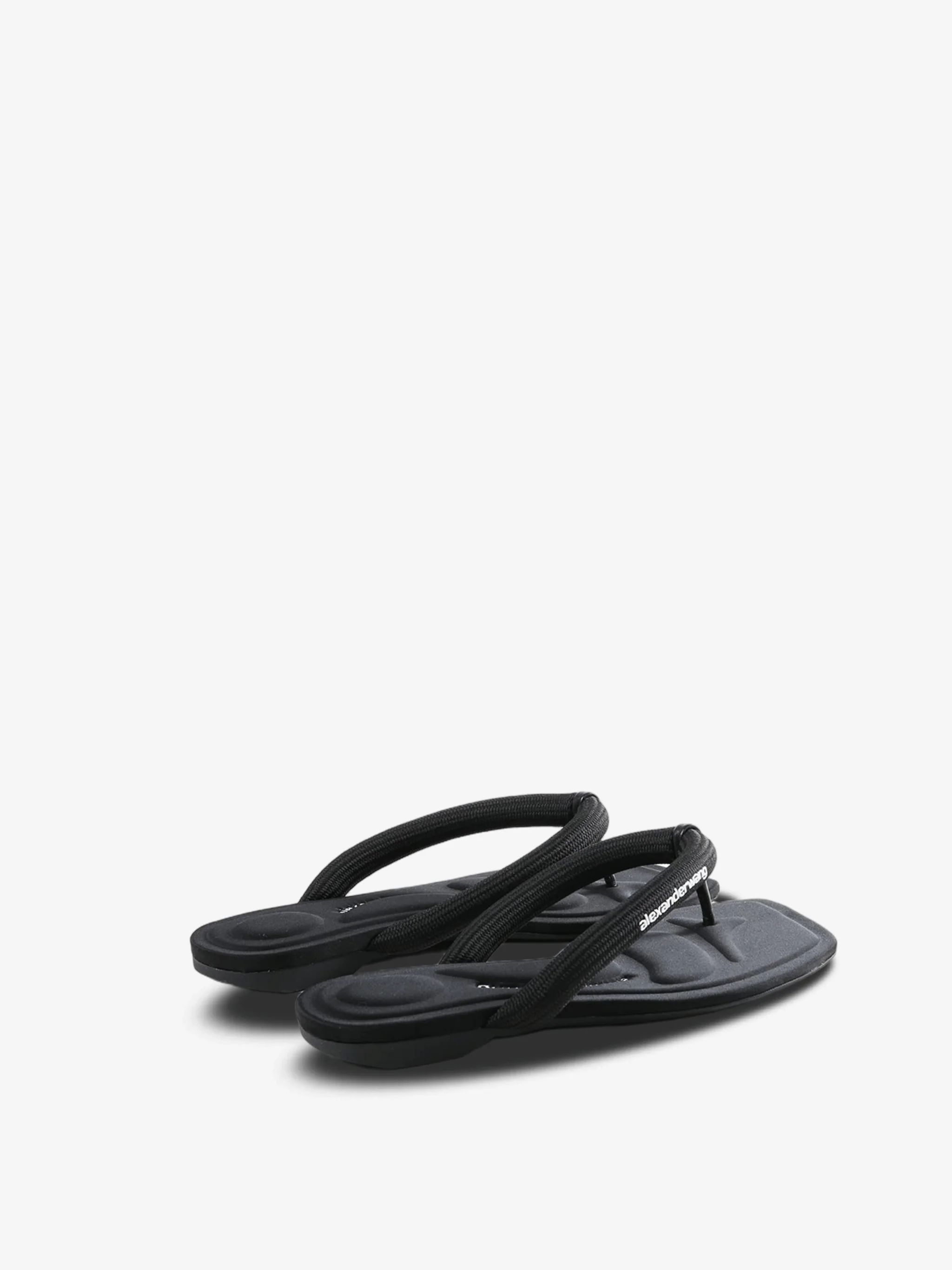 ALEXANDER WANG - Women Jenna Tubular Flat Thong Sandal - Image 3