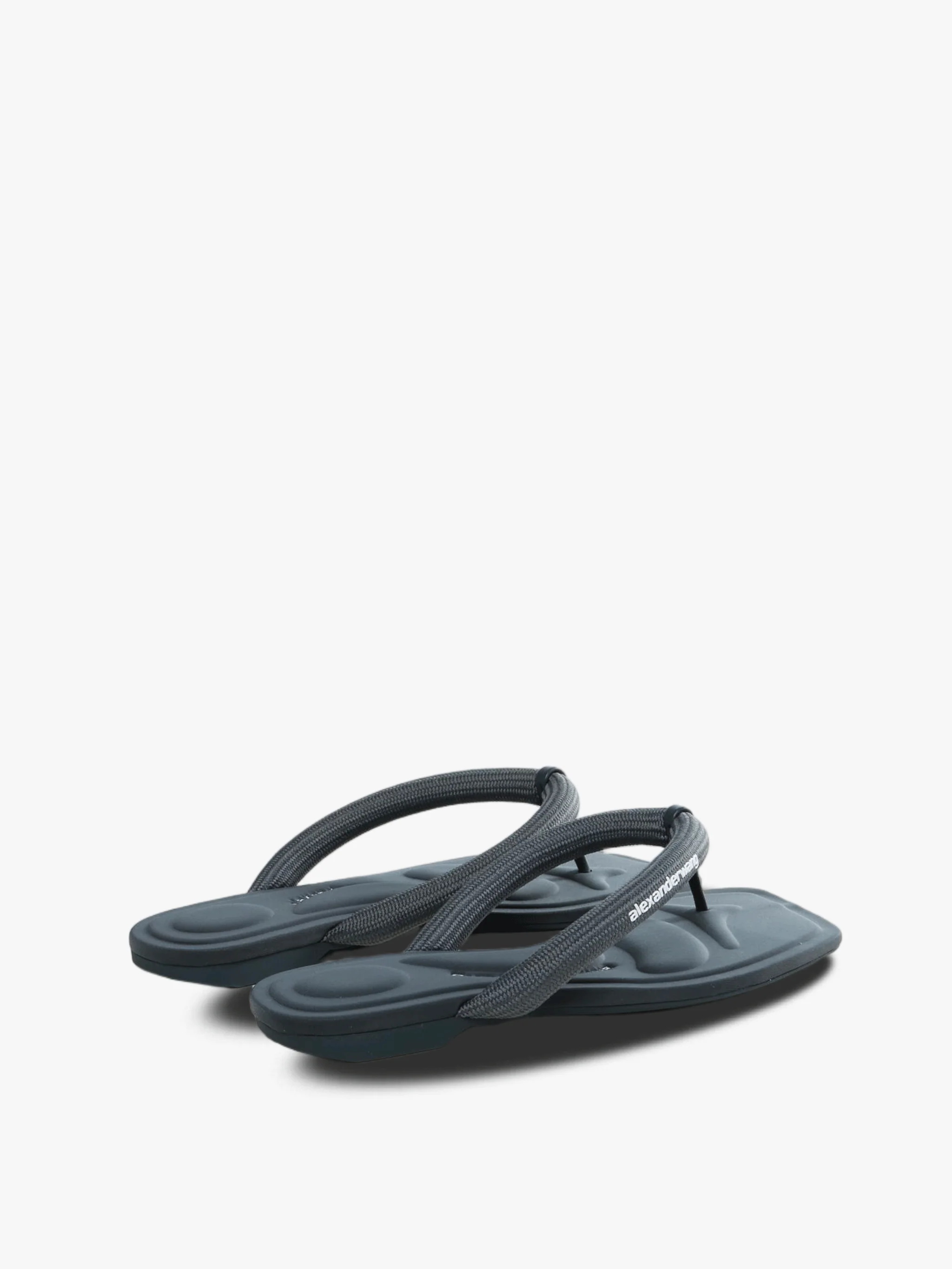 ALEXANDER WANG - Women Jenna Tubular Flat Thong Sandal - Image 3