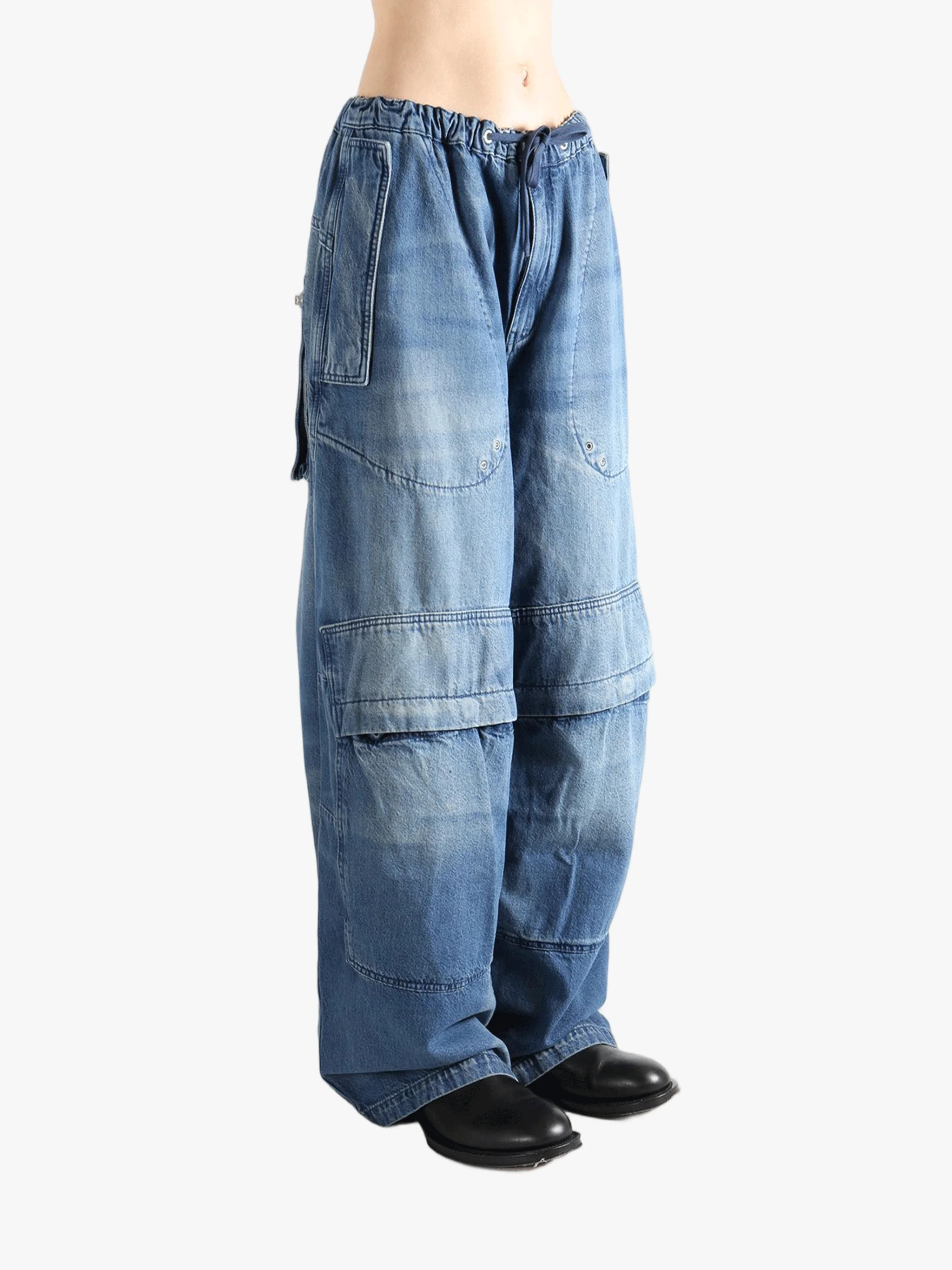 ALEXANDER WANG - Women Low Rise Oversized Cargo Pant - Image 2