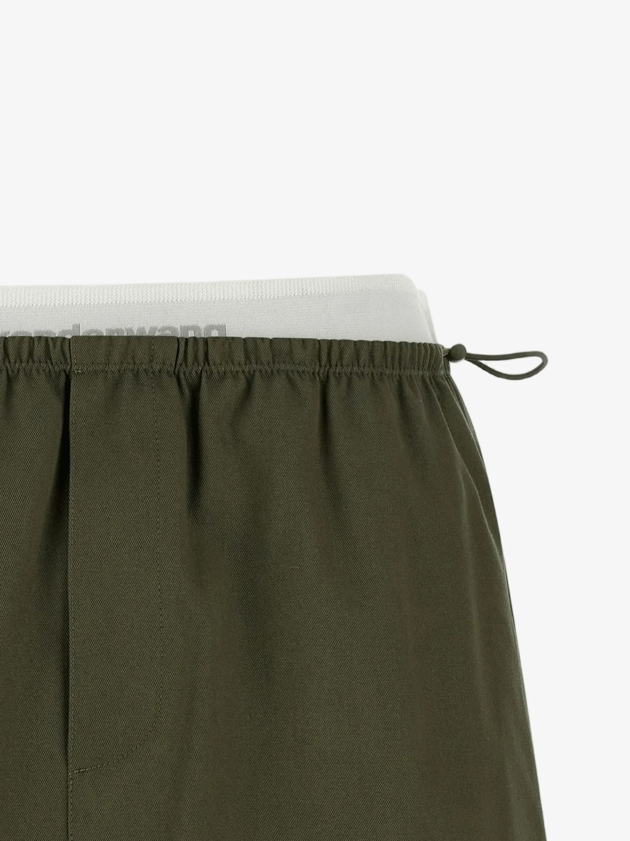 ALEXANDER WANG - Women Mid-Rise Mini Logo Elastic Skirt - Image 3
