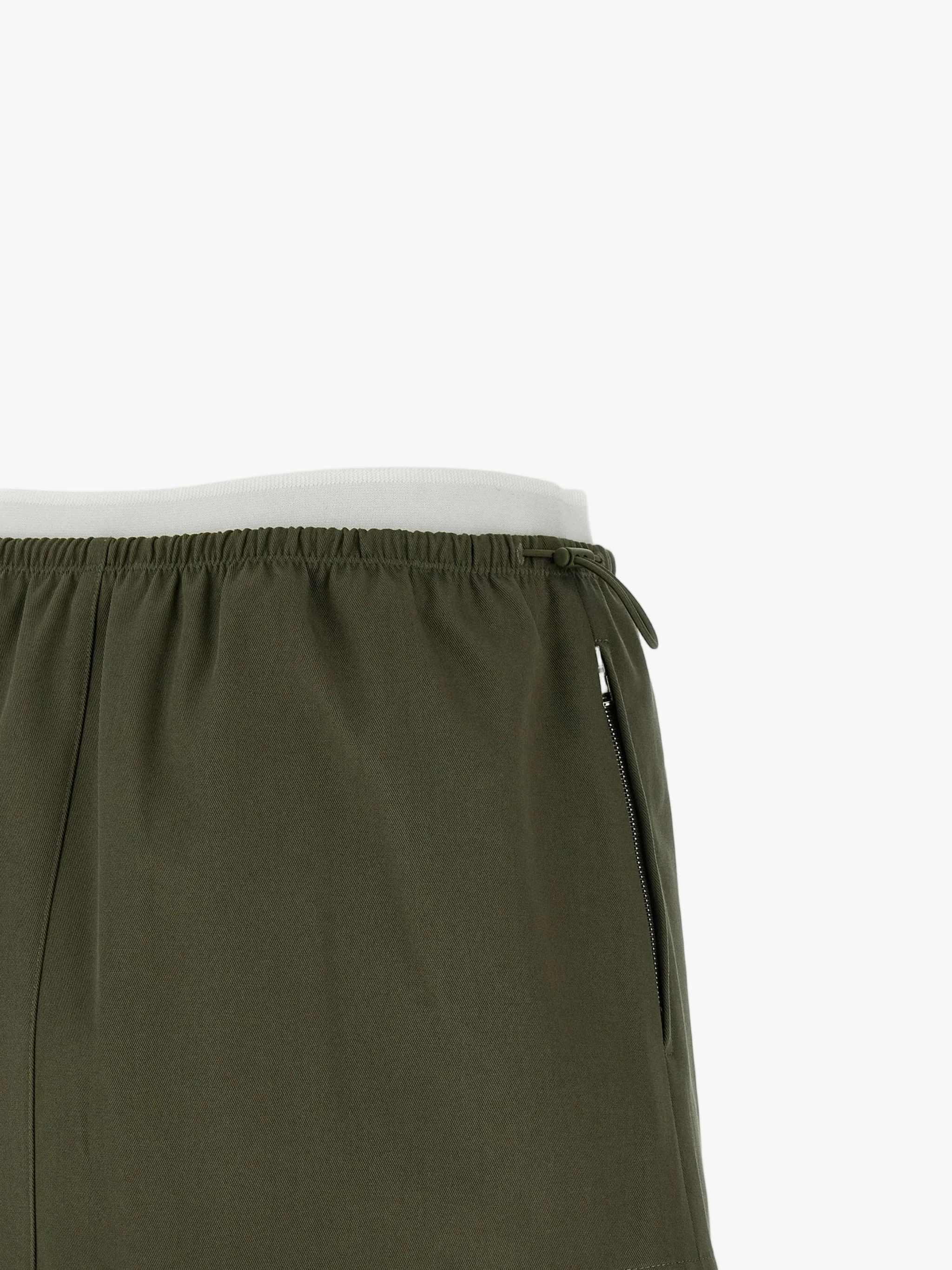 ALEXANDER WANG - Women Mid-Rise Mini Logo Elastic Skirt - Image 4