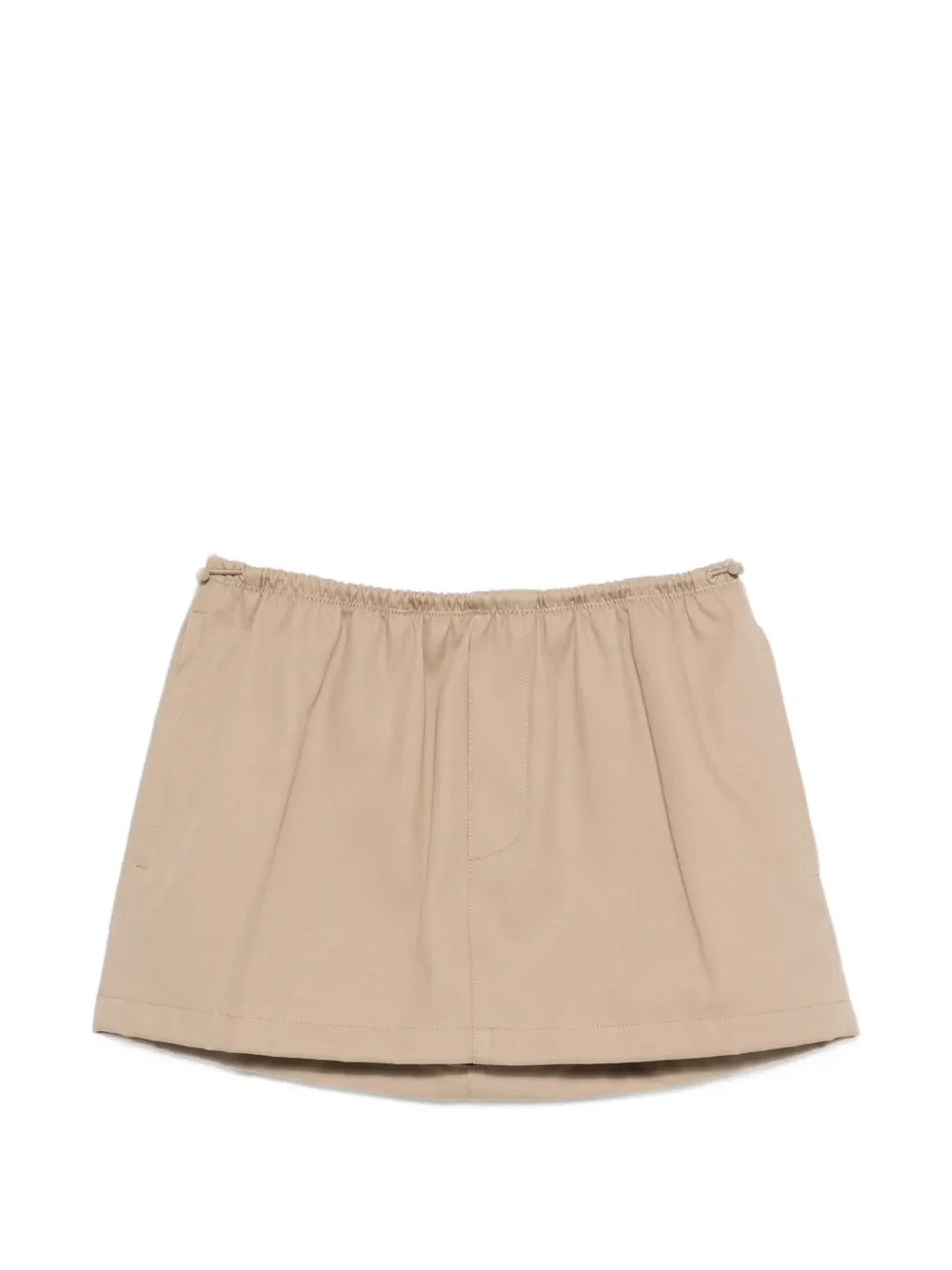 ALEXANDER WANG - Women Mid-Rise Mini Logo Elastic Skirt - Image 5