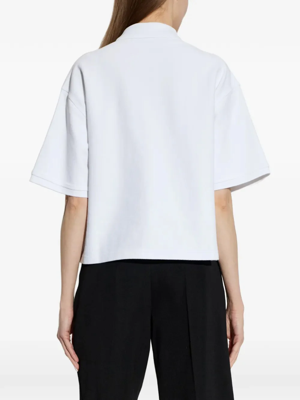 ALEXANDER WANG - Women OversIzed High-low Polo Top - Image 2