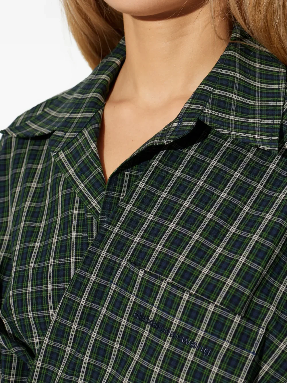 ALEXANDER WANG - Women Pre-Styled Mini Wrap Dress - Image 4