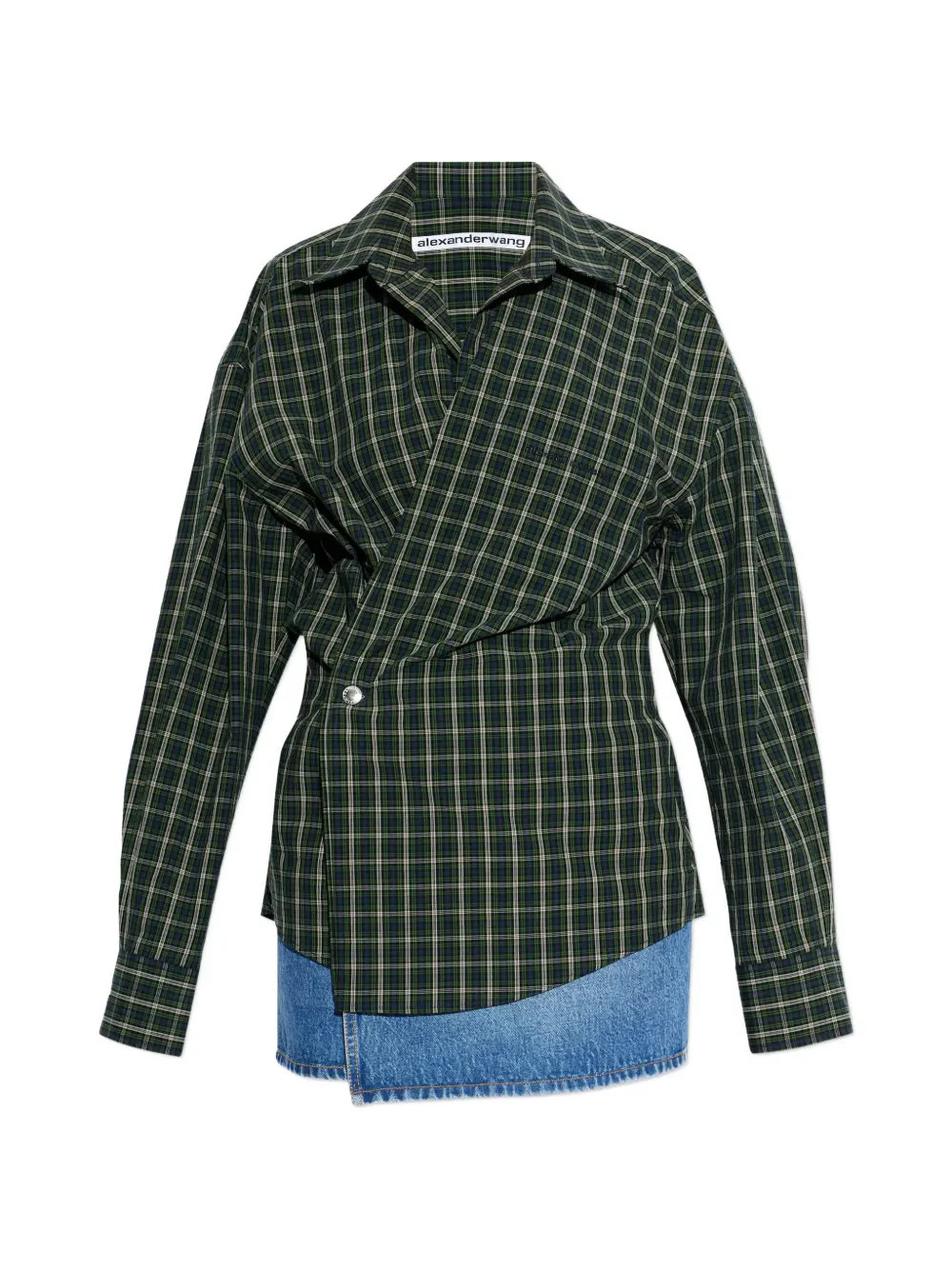 ALEXANDER WANG - Women Pre-Styled Mini Wrap Dress - Image 5