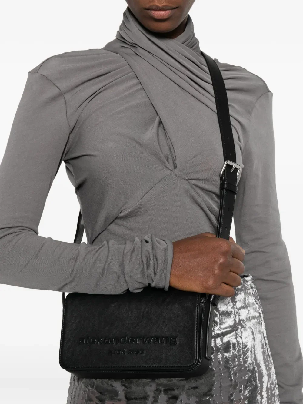 ALEXANDER WANG - Women Punch Flap Crossbody - Image 2