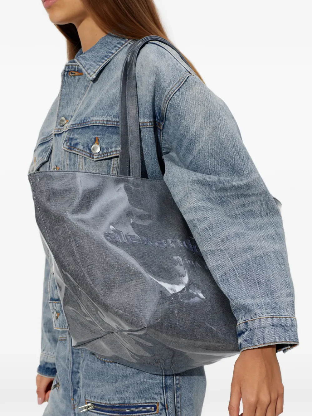 ALEXANDER WANG - Women Punch Tote Bag - Image 2