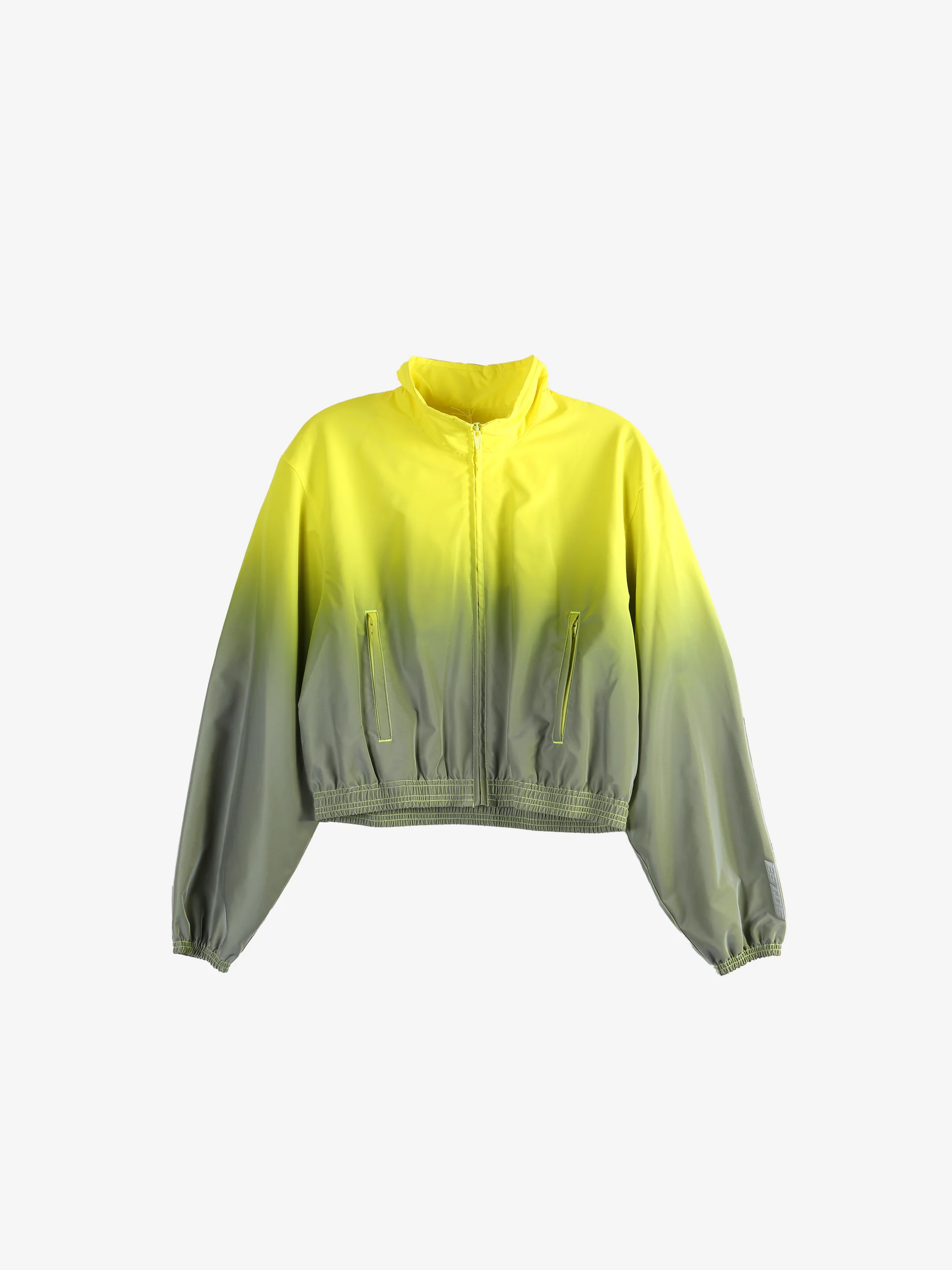 ALEXANDER WANG - Women Reflective Shrunken Track Jacket - Image 4