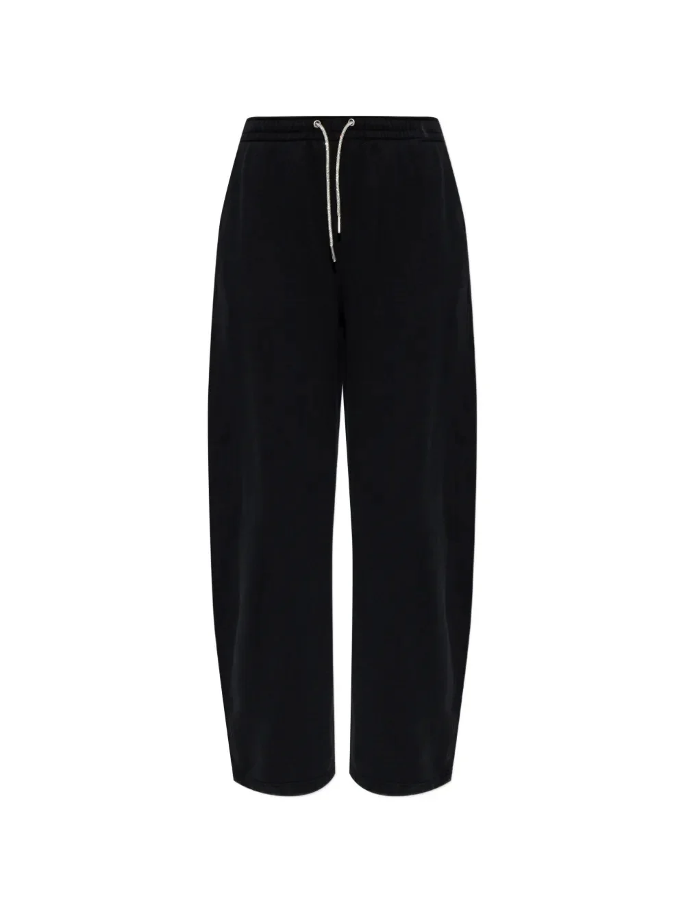 ALEXANDER WANG - Women Rhinestone-Drawstring Track Pants - Image 5