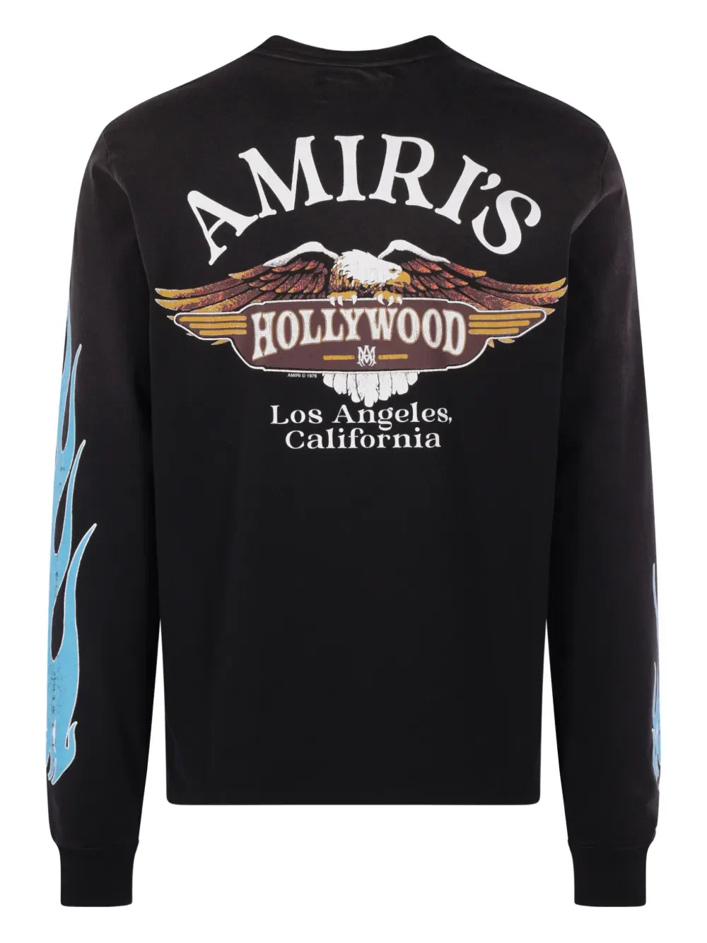 AMIRI - Men Amiri Eagle Flames Ls Tee - Image 2