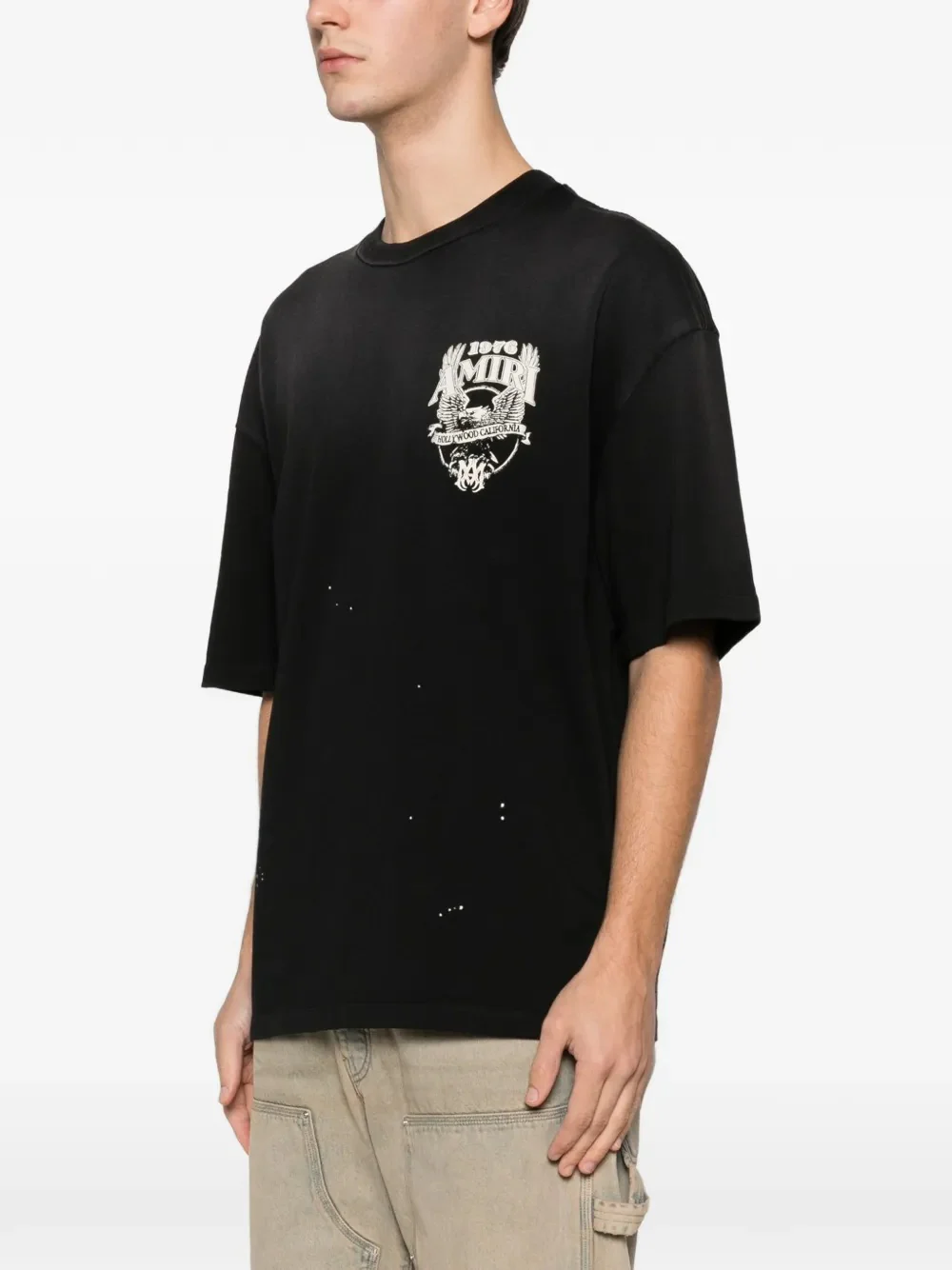 AMIRI - Men Amiri Eagle Oversized Tee - Image 2