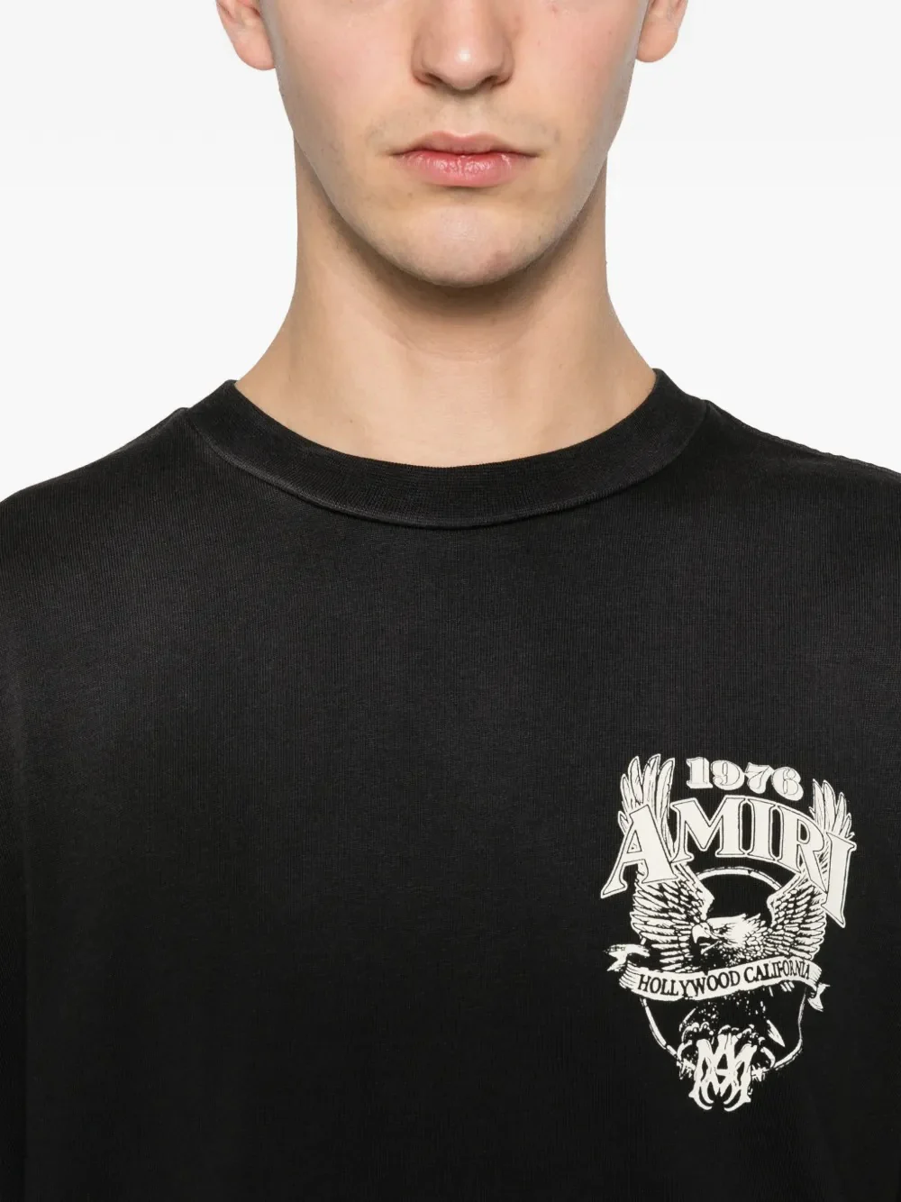 AMIRI - Men Amiri Eagle Oversized Tee - Image 4