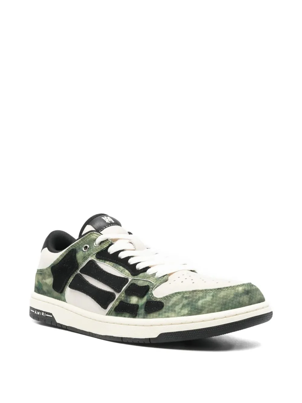 AMIRI - Men Camo Skel Top Low Sneakers - Image 2