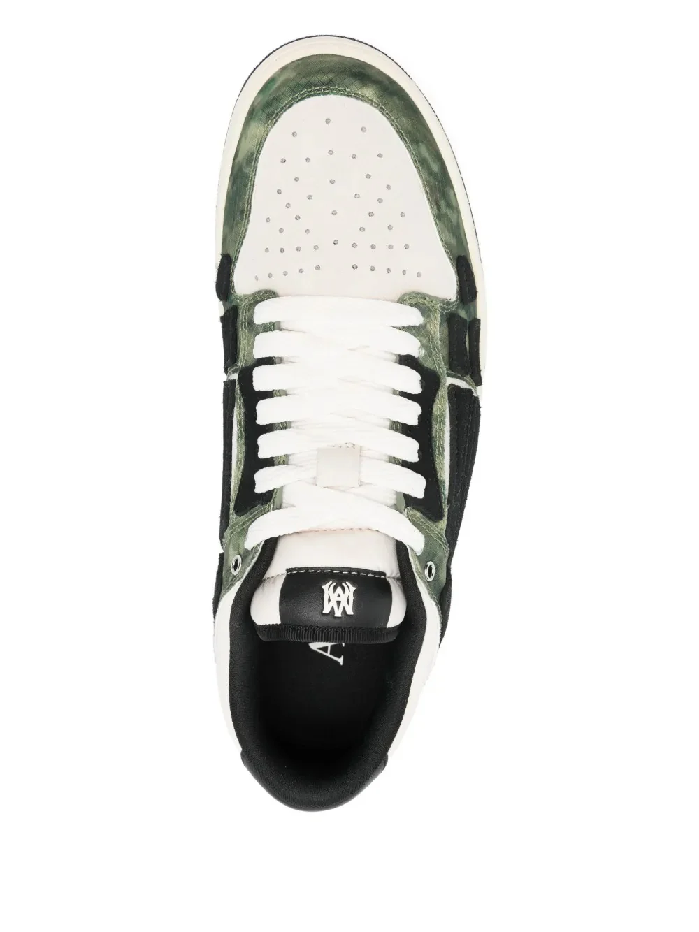 AMIRI - Men Camo Skel Top Low Sneakers - Image 4